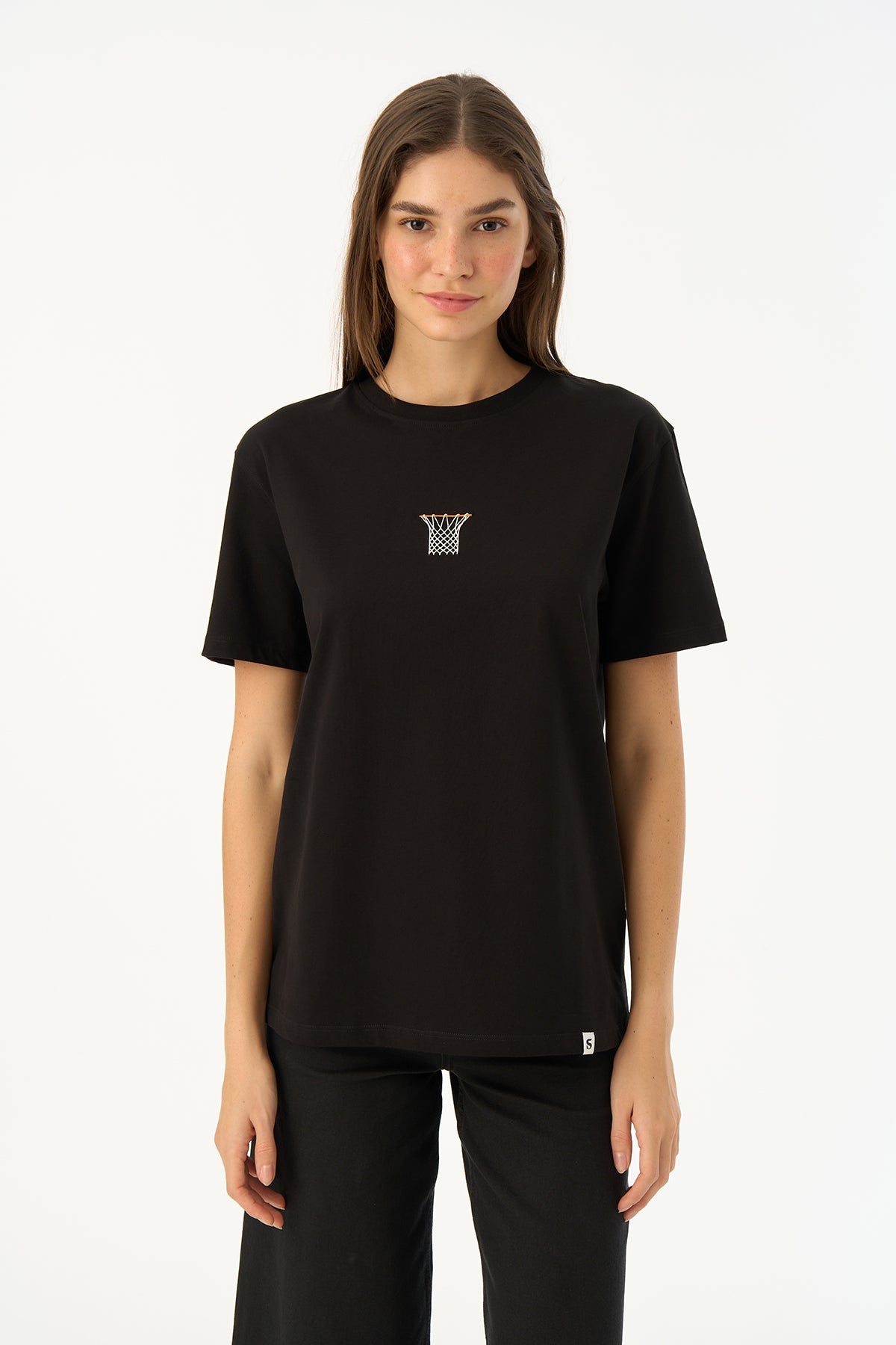 Hoop T-Shirt - Siyah