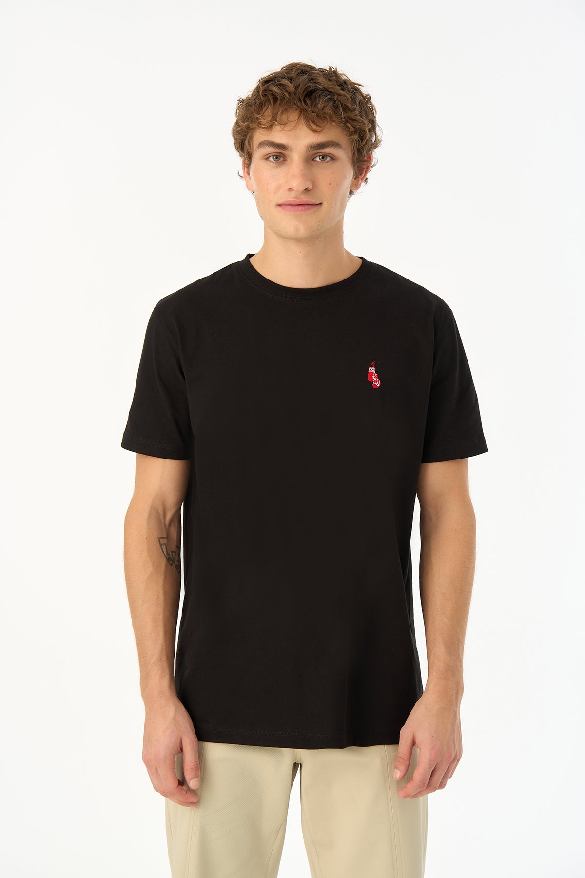 Boxing Gloves T-Shirt - Siyah