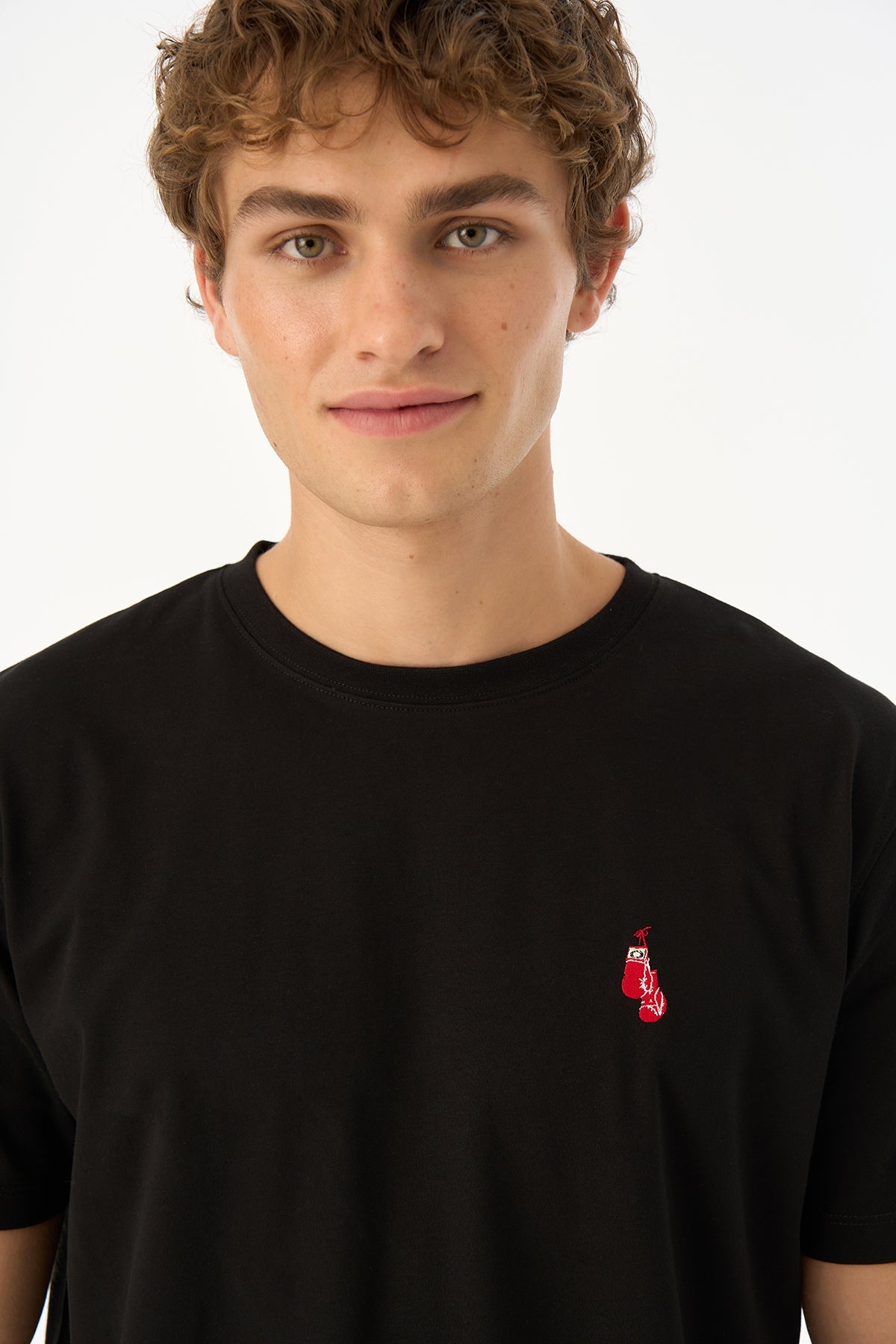 Boxing Gloves T-Shirt - Siyah