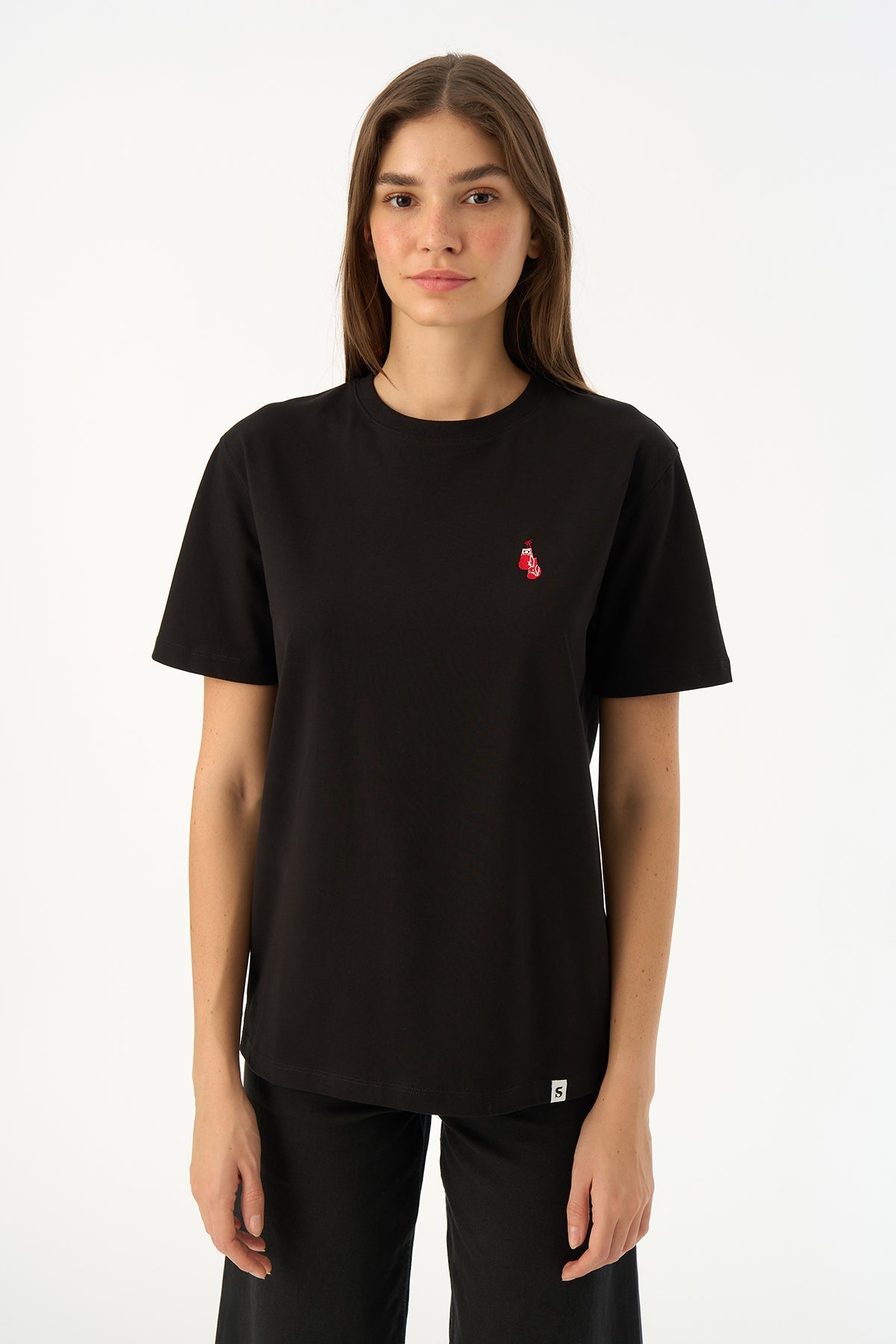 Boxing Gloves T-Shirt - Siyah