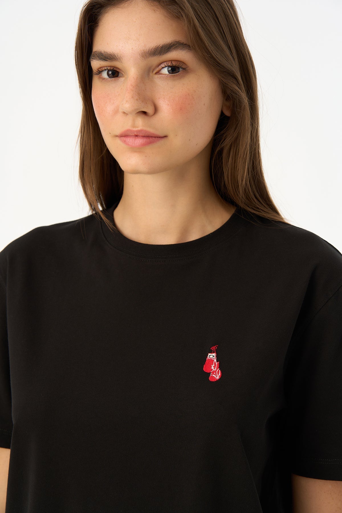 Boxing Gloves T-Shirt - Siyah