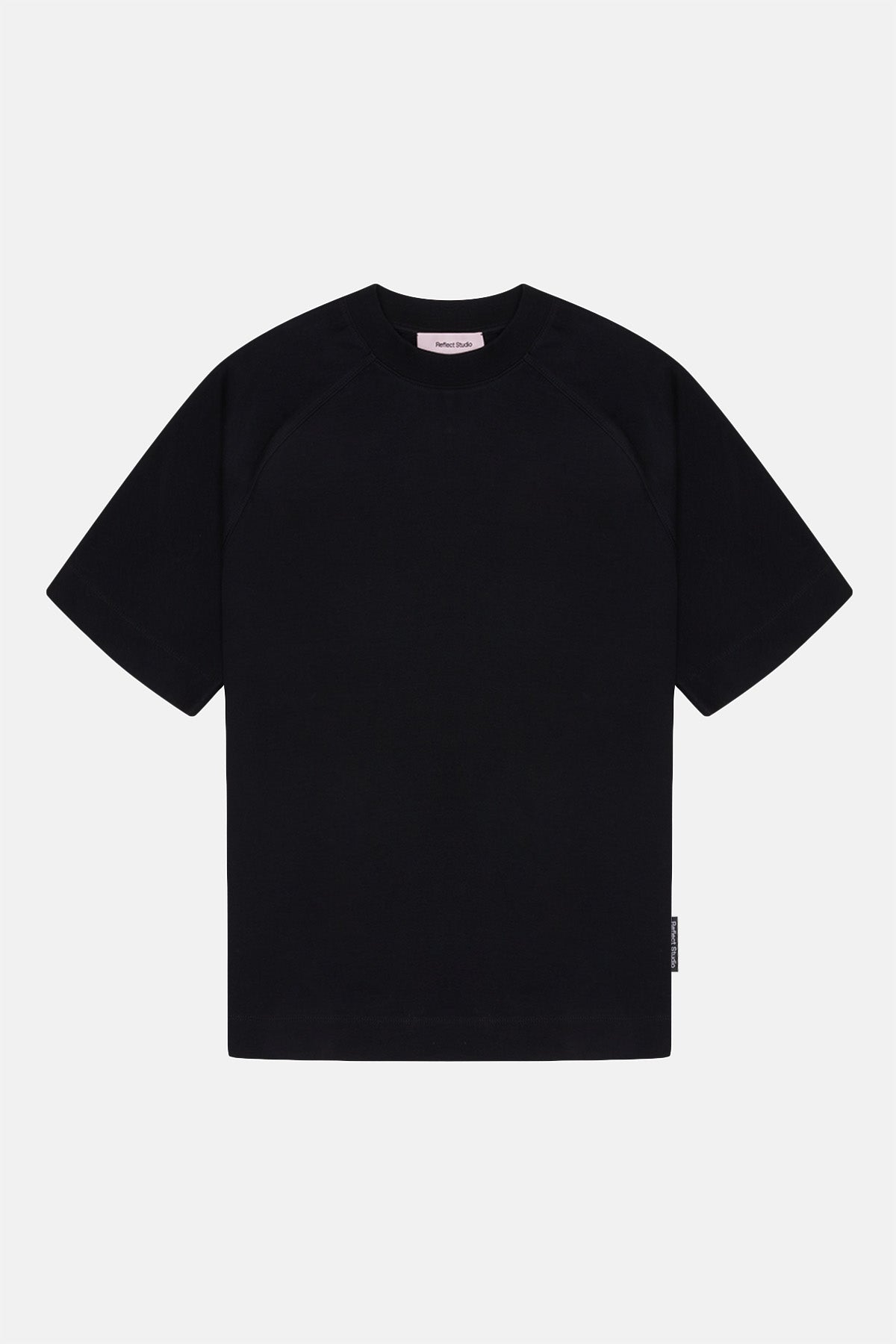 Logo Tag Premium T-Shirt - Black