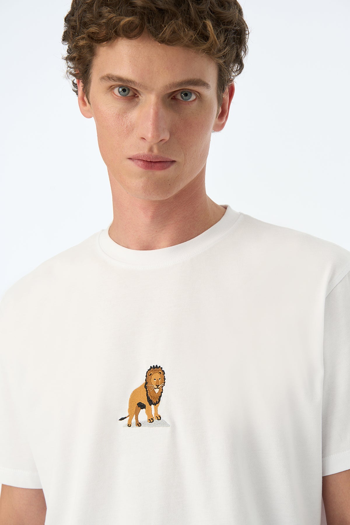 Aslan Soft T-Shirt - Beyaz