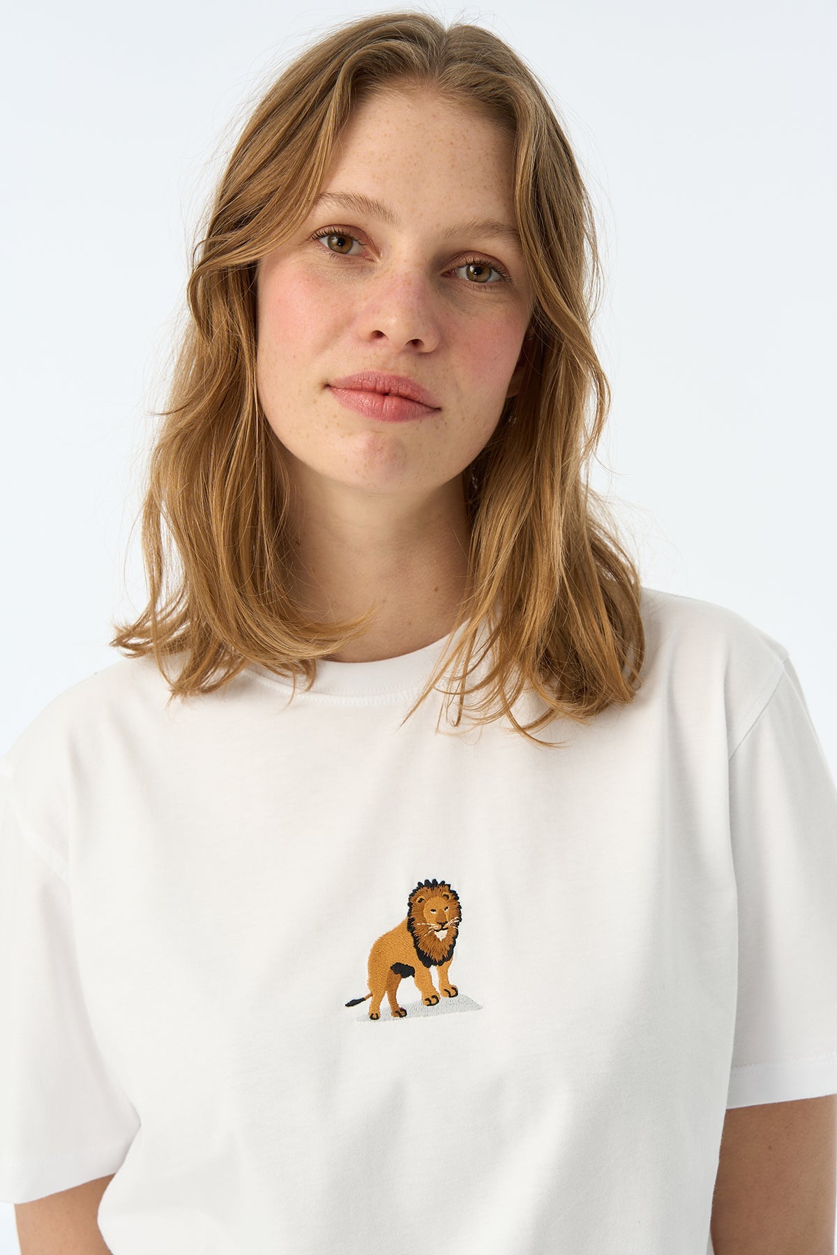 Aslan Soft T-Shirt - Beyaz