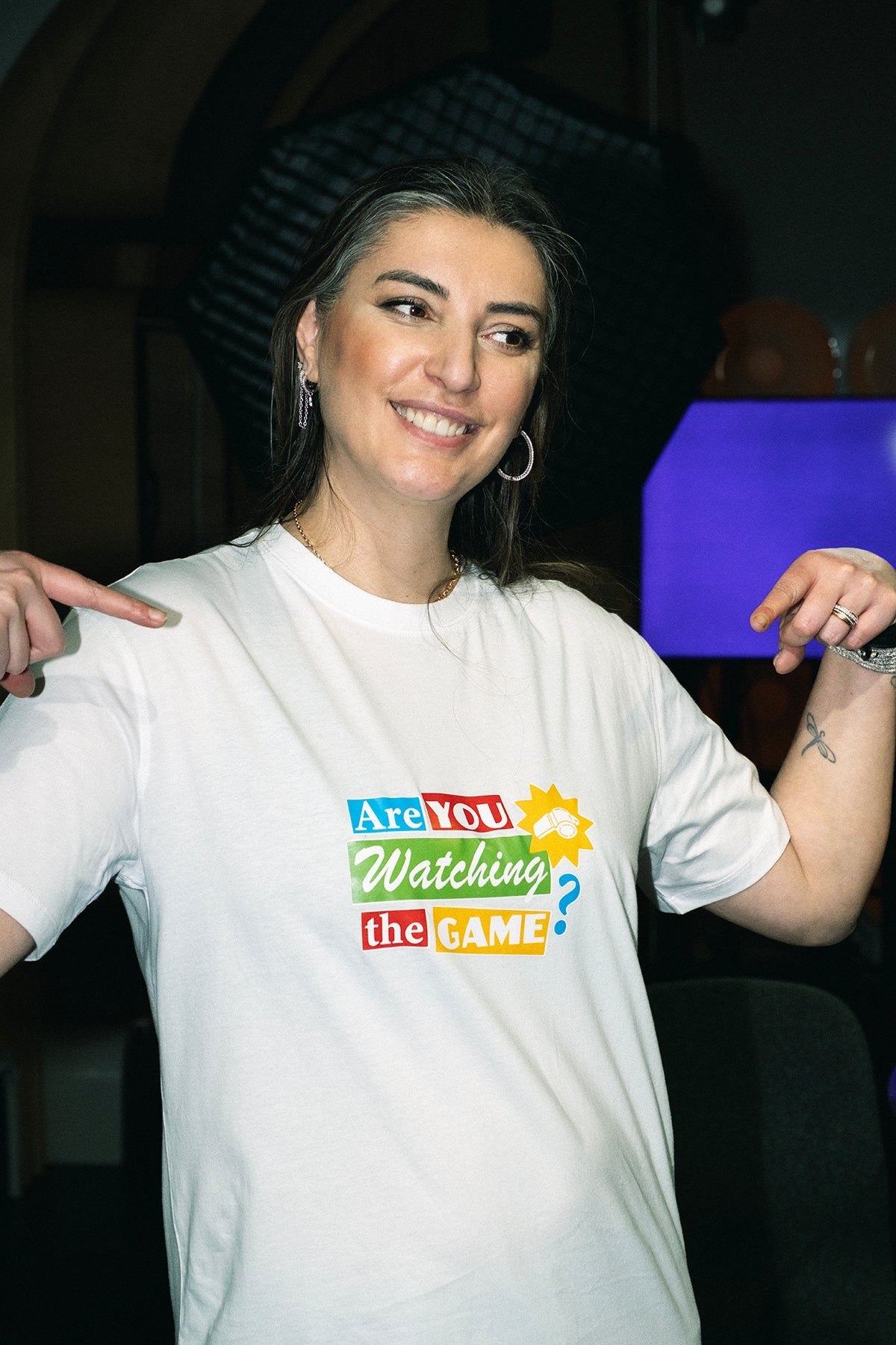 Voleybol Nesli -Are you watching the game? Light-Weight T-shirt - Beyaz