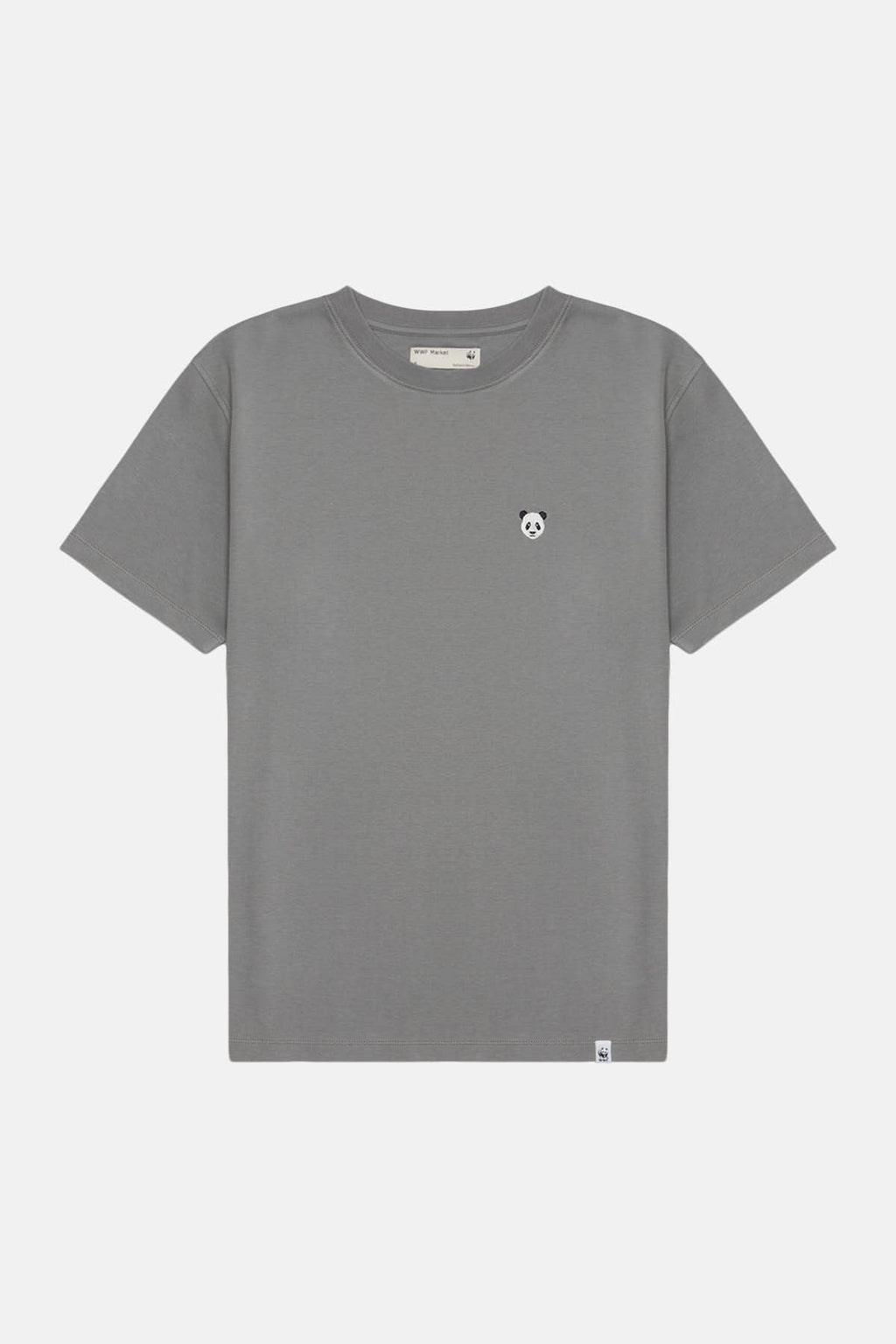 Panda Premium T-Shirt - Gri