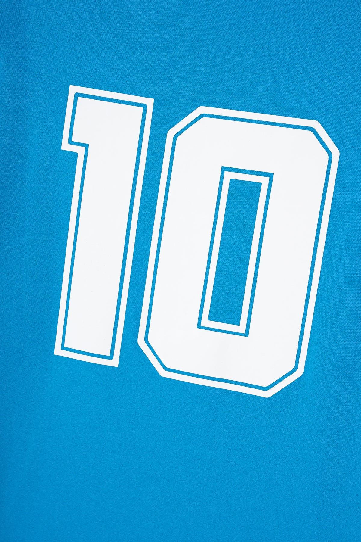 Number 10 Oversize T-Shirt - Mavi