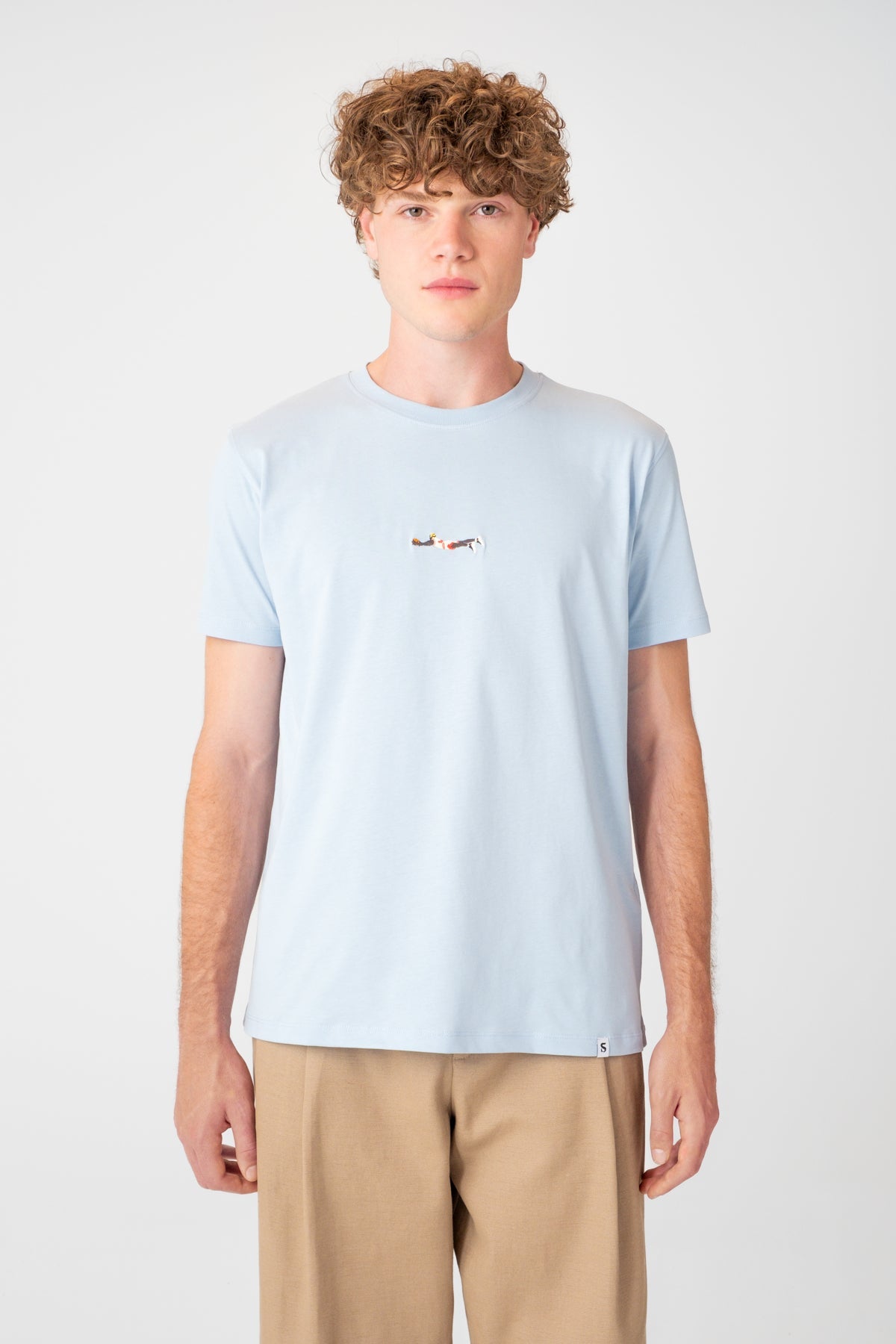Menace Light-Weight T-Shirt - Mavi
