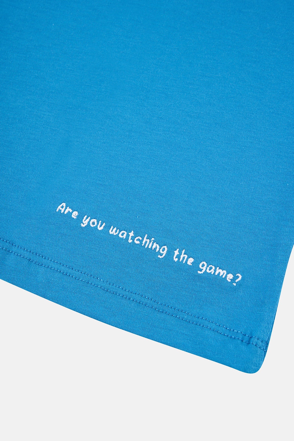 Demir Lady Crop T-Shirt - Mavi