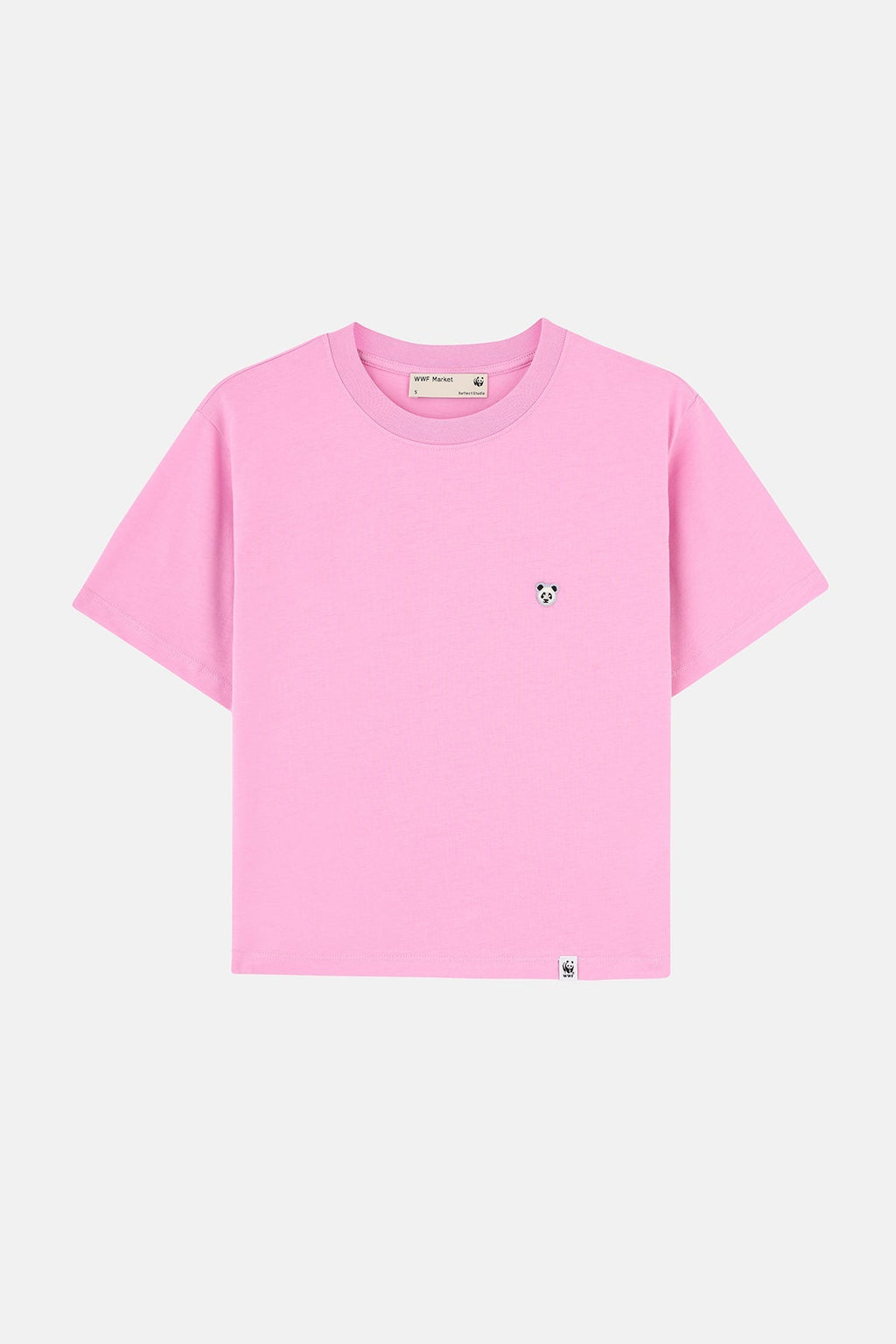 Panda Light-Weight Kadın T-Shirt  - Pembe