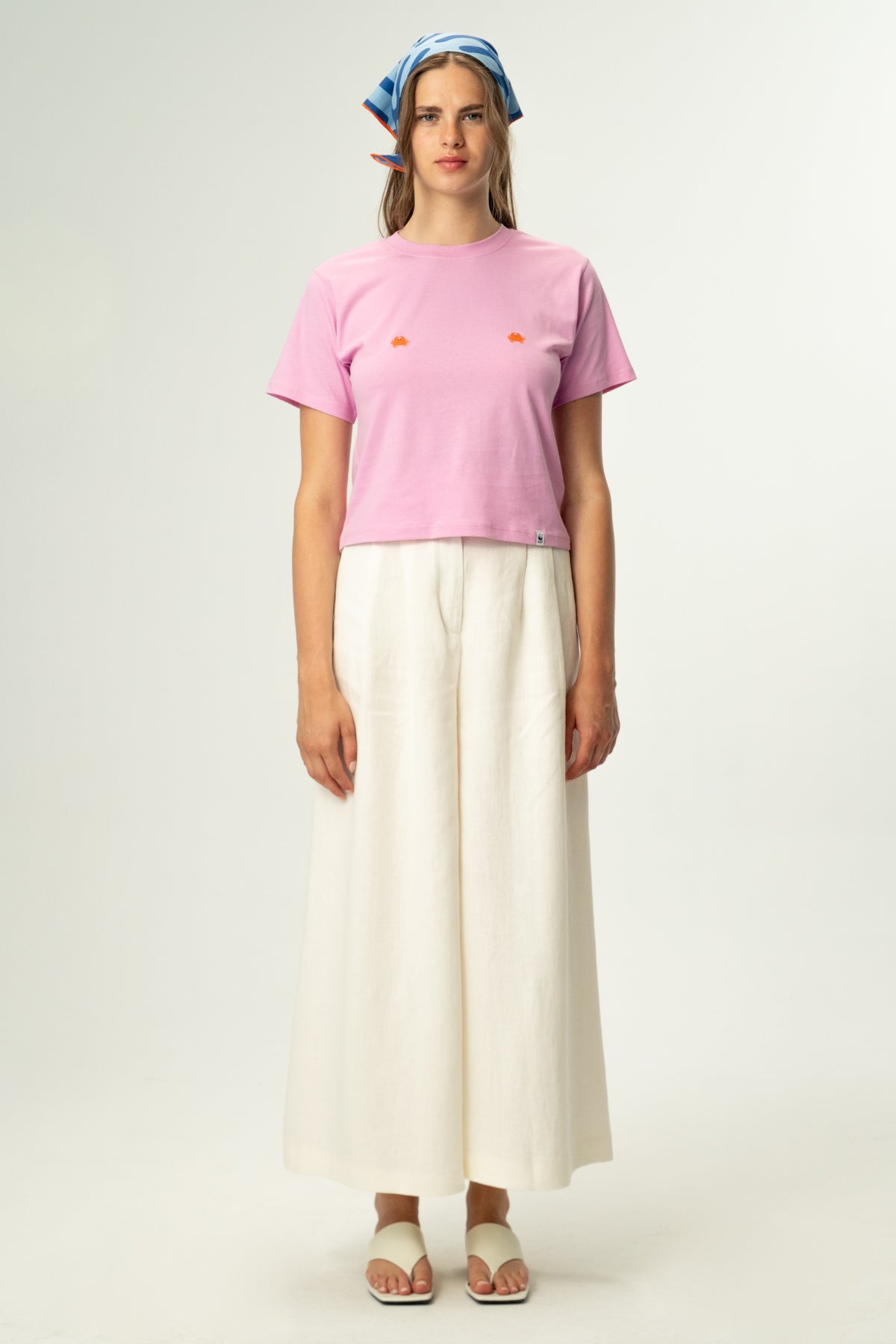 Yengeçler Light-Weight Kadın T-Shirt  - Pembe