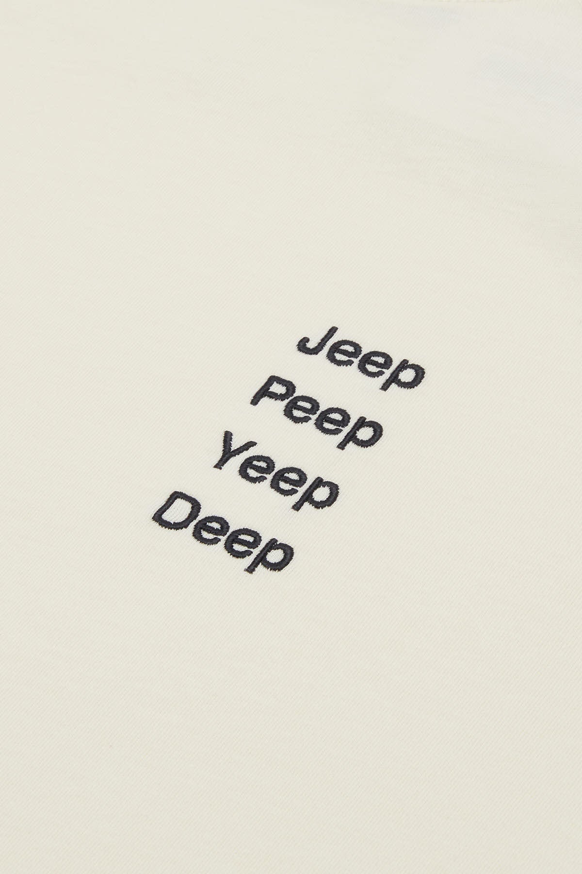 Deep T-Shirt - Bone White