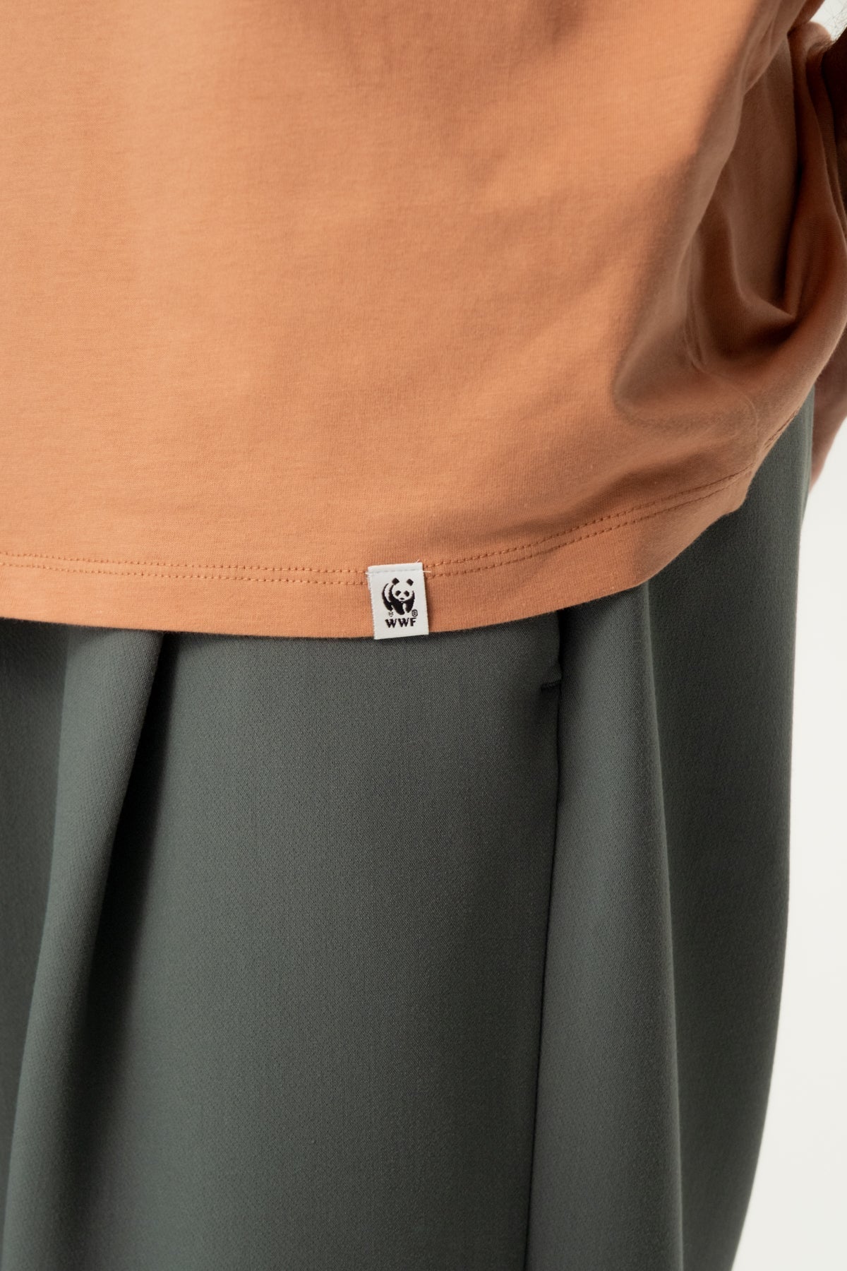 Kızıl Tilki Soft Oversiz Light-Weight T-Shirt - Somon Rengi