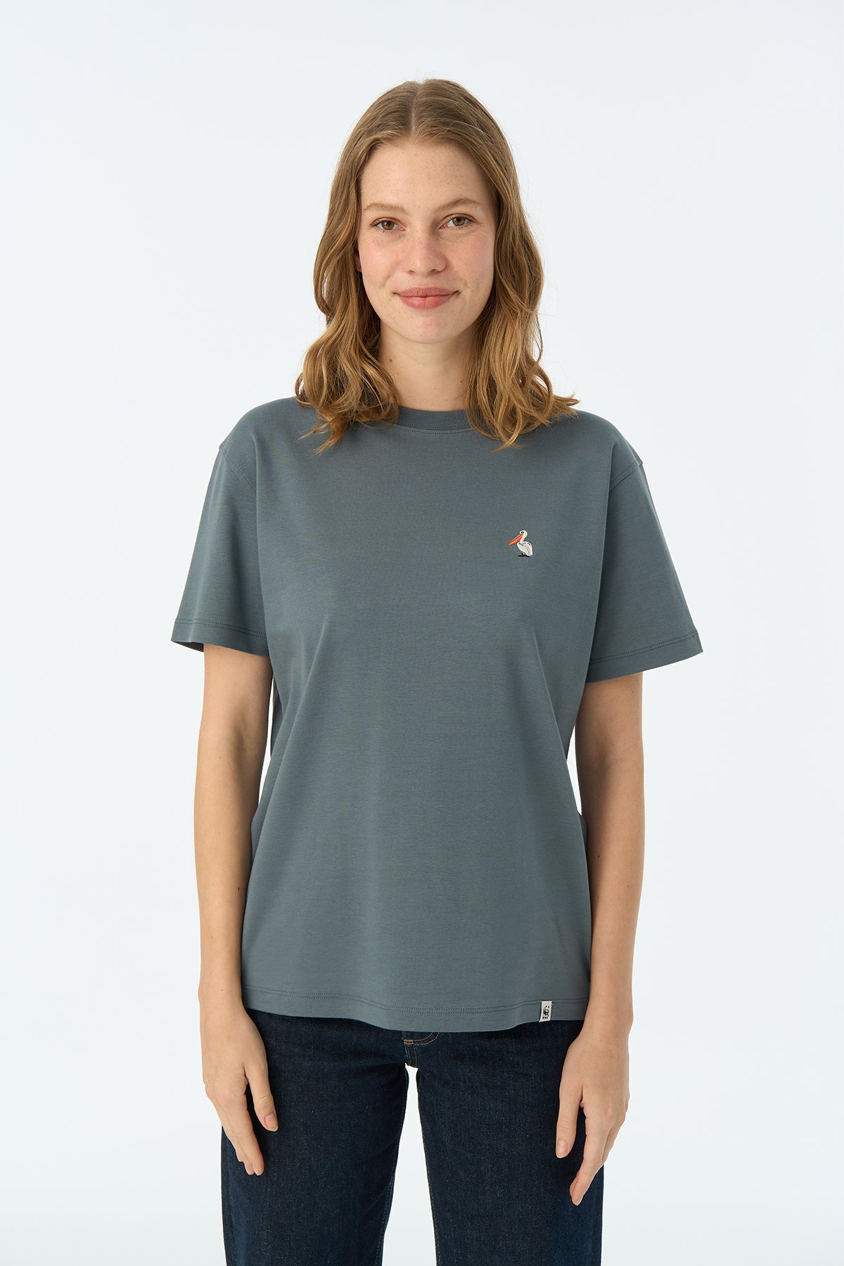 Tepeli Pelikan Premium T-Shirt - Antrasit