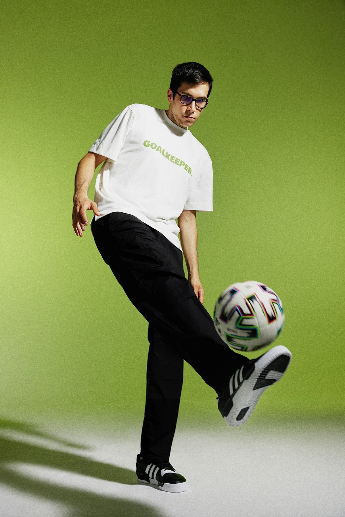 Goalkeeper Oversize Heavy-Weight T-Shirt - Ekru