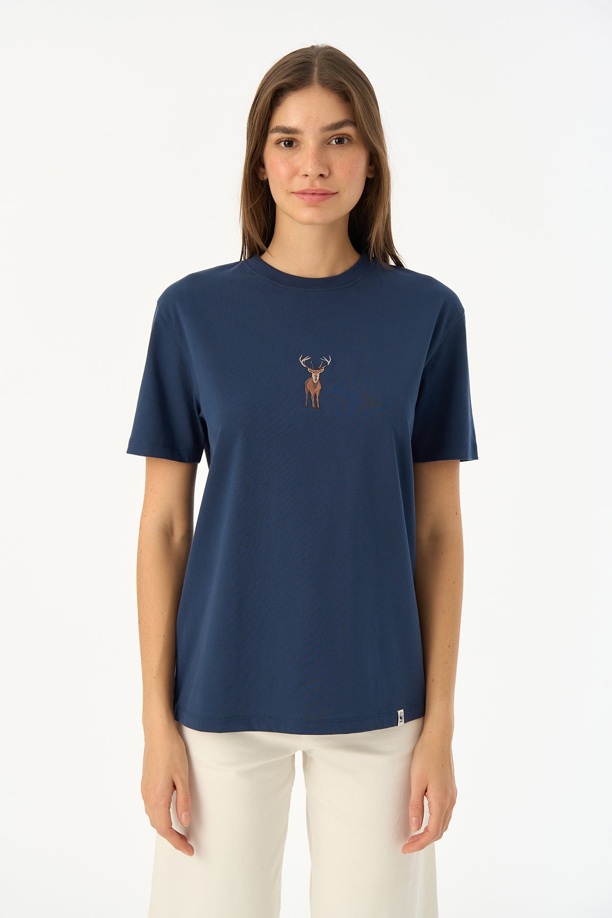 Geyik Soft T-Shirt - Lacivert