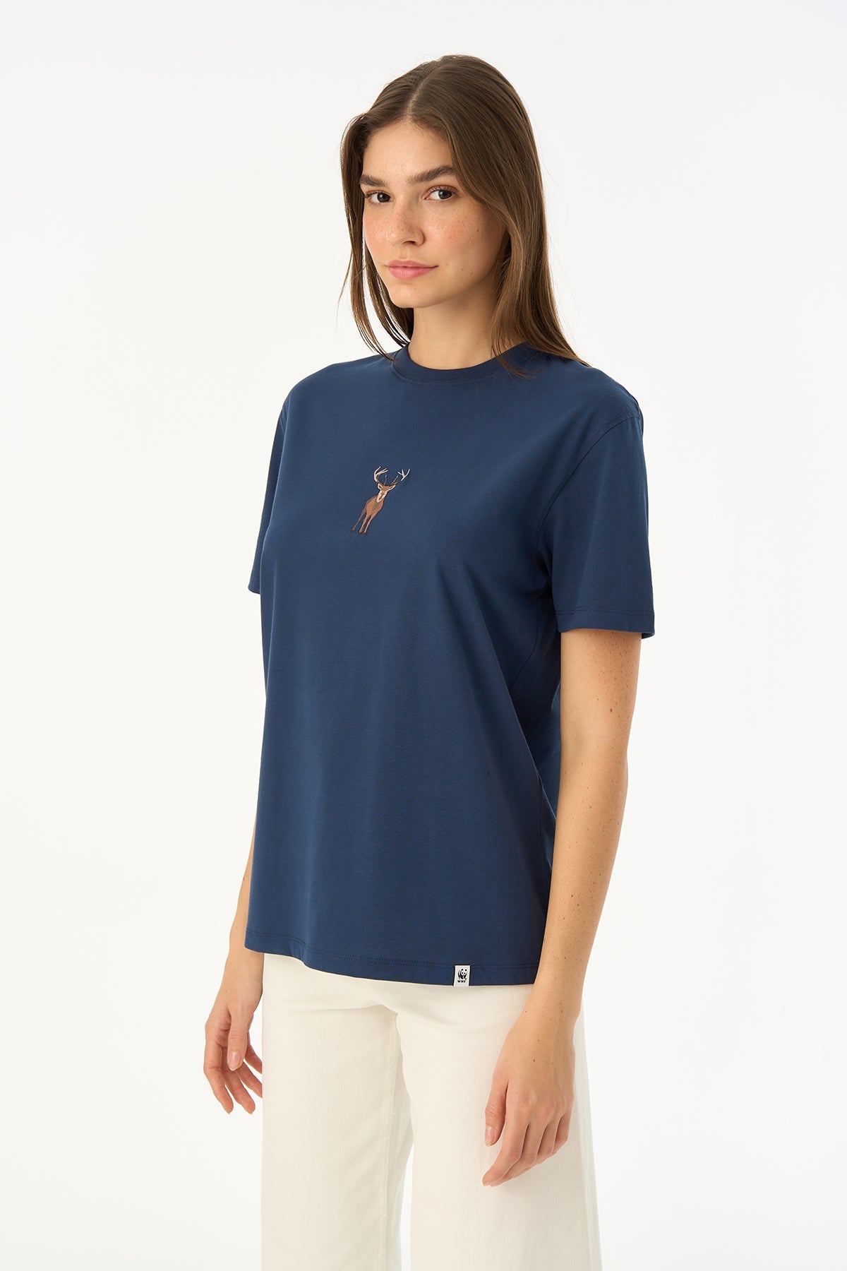 Geyik Soft T-Shirt - Lacivert