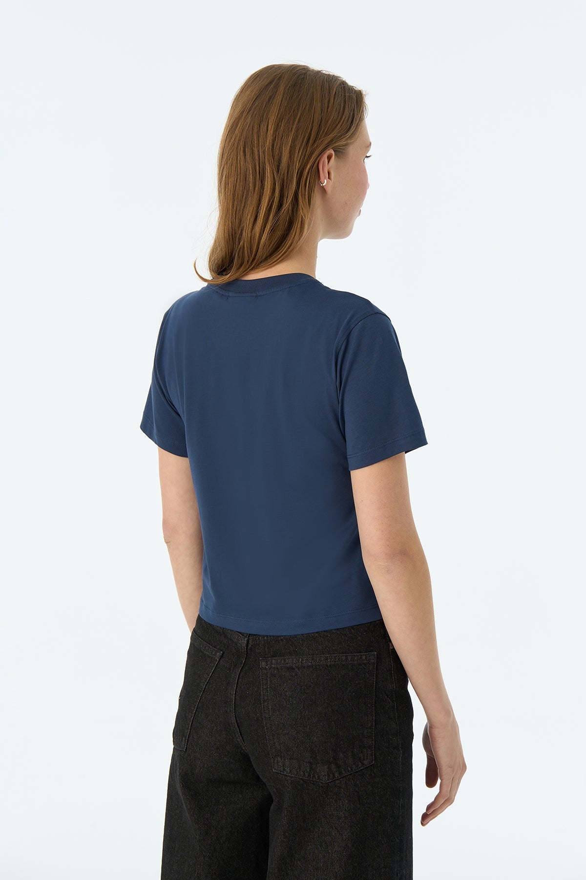 Perfect 10 Light-Weight Kadın T-Shirt - Lacivert