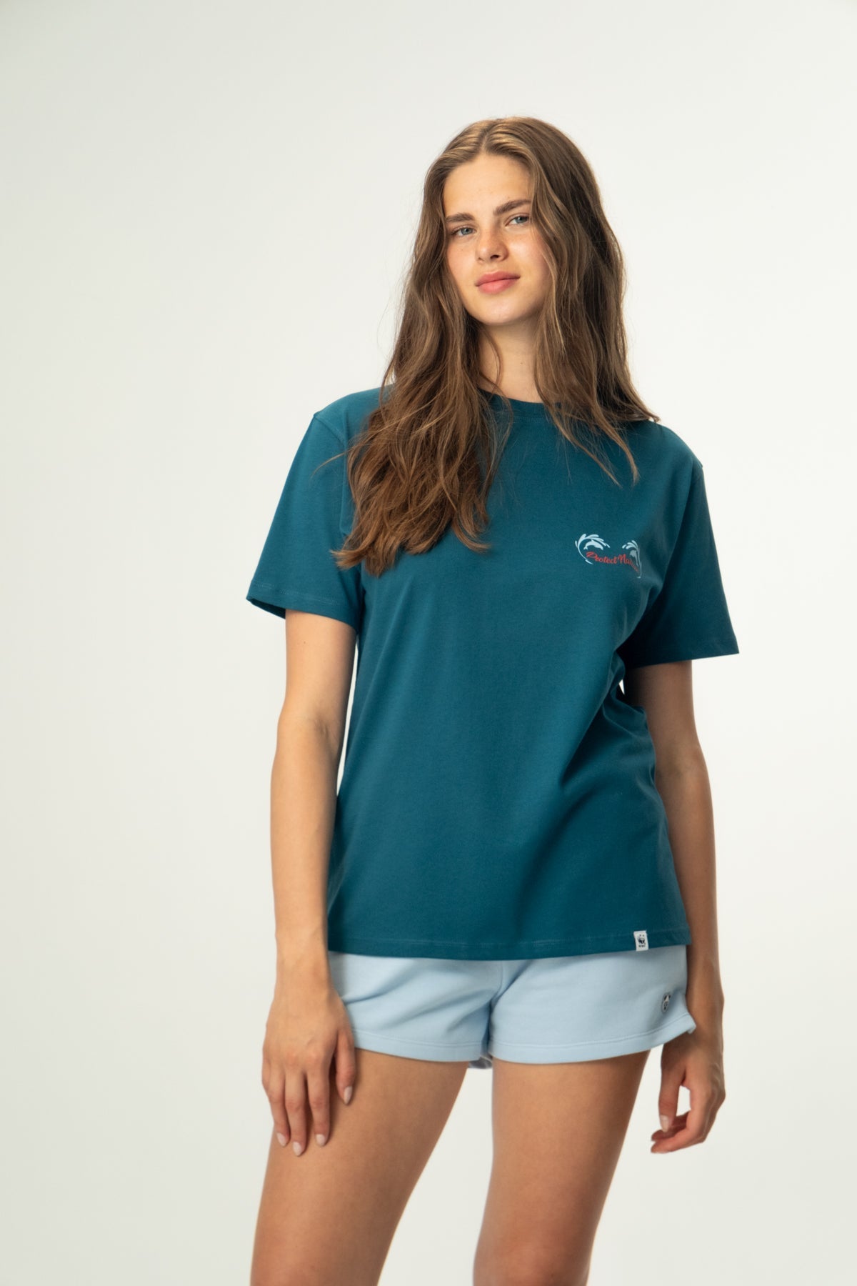 Ocean of Love Light-Weight T-Shirt - Petrol Yeşili