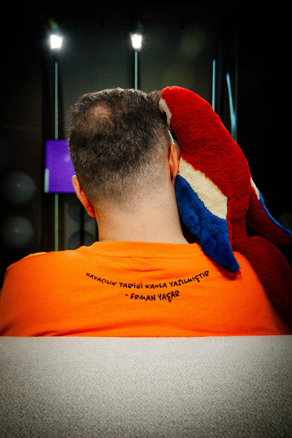 Londra Merkez Light-Weight T-Shirt - Turuncu