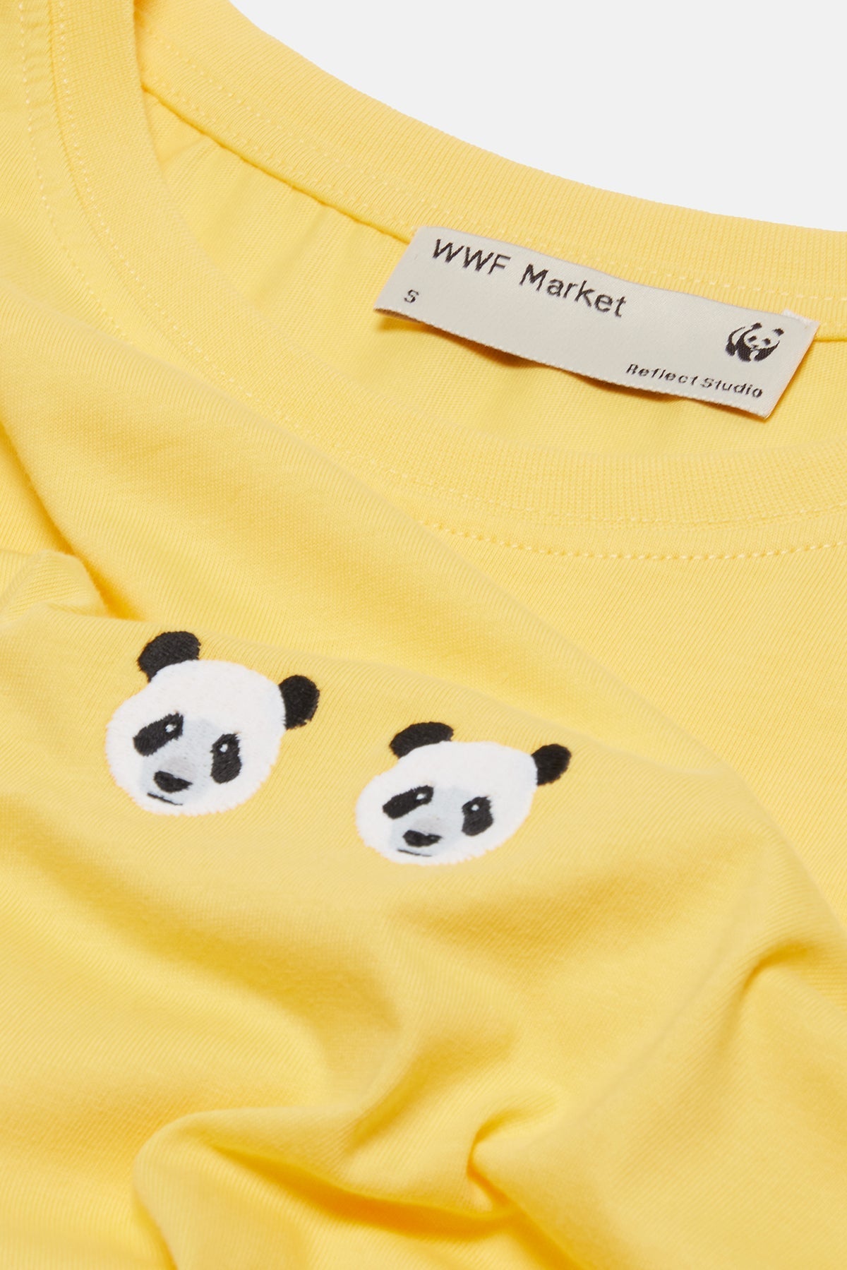 Panda T-Shirt - Sarı