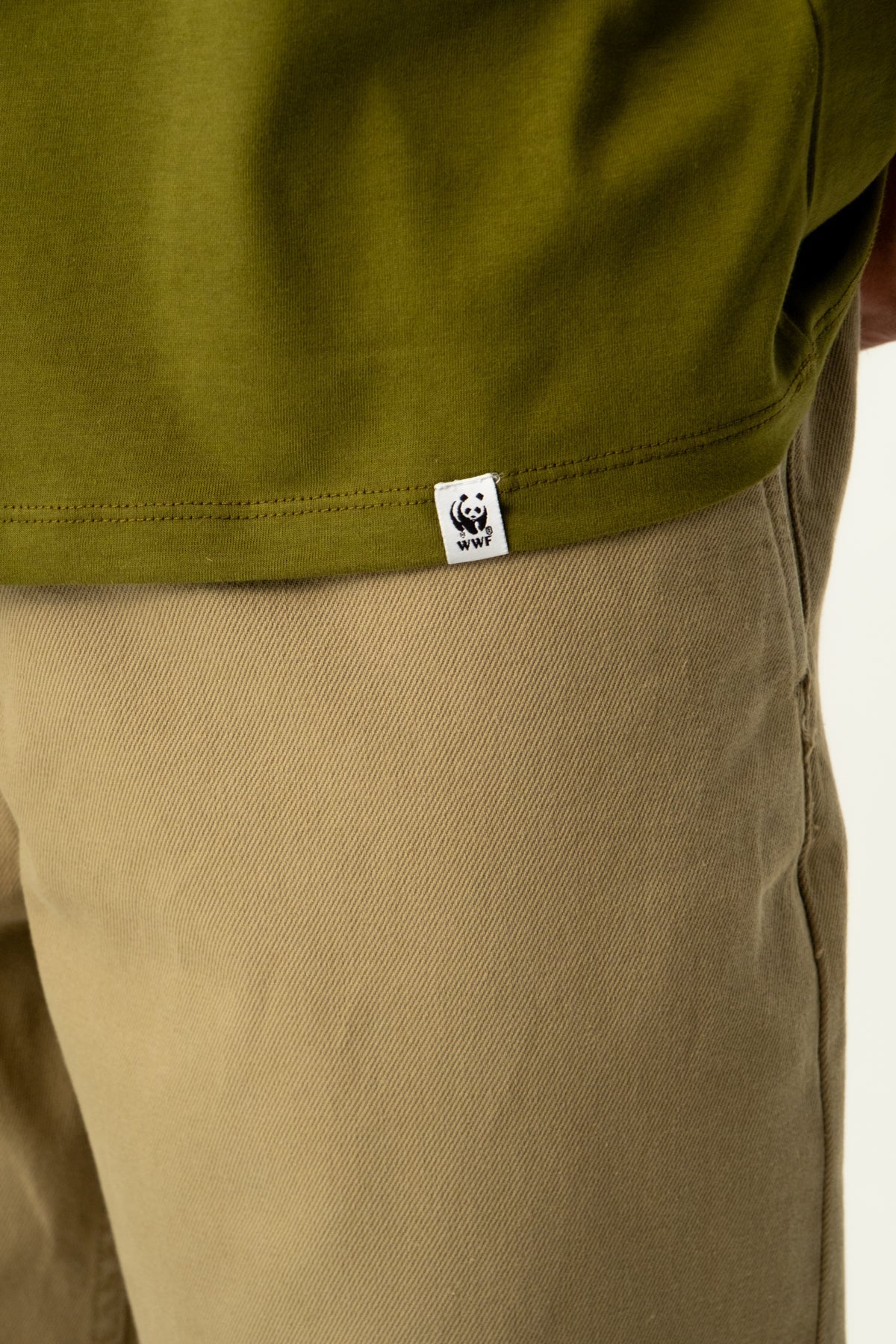 Blossoms Oversize Light-Weight T-Shirt - Haki