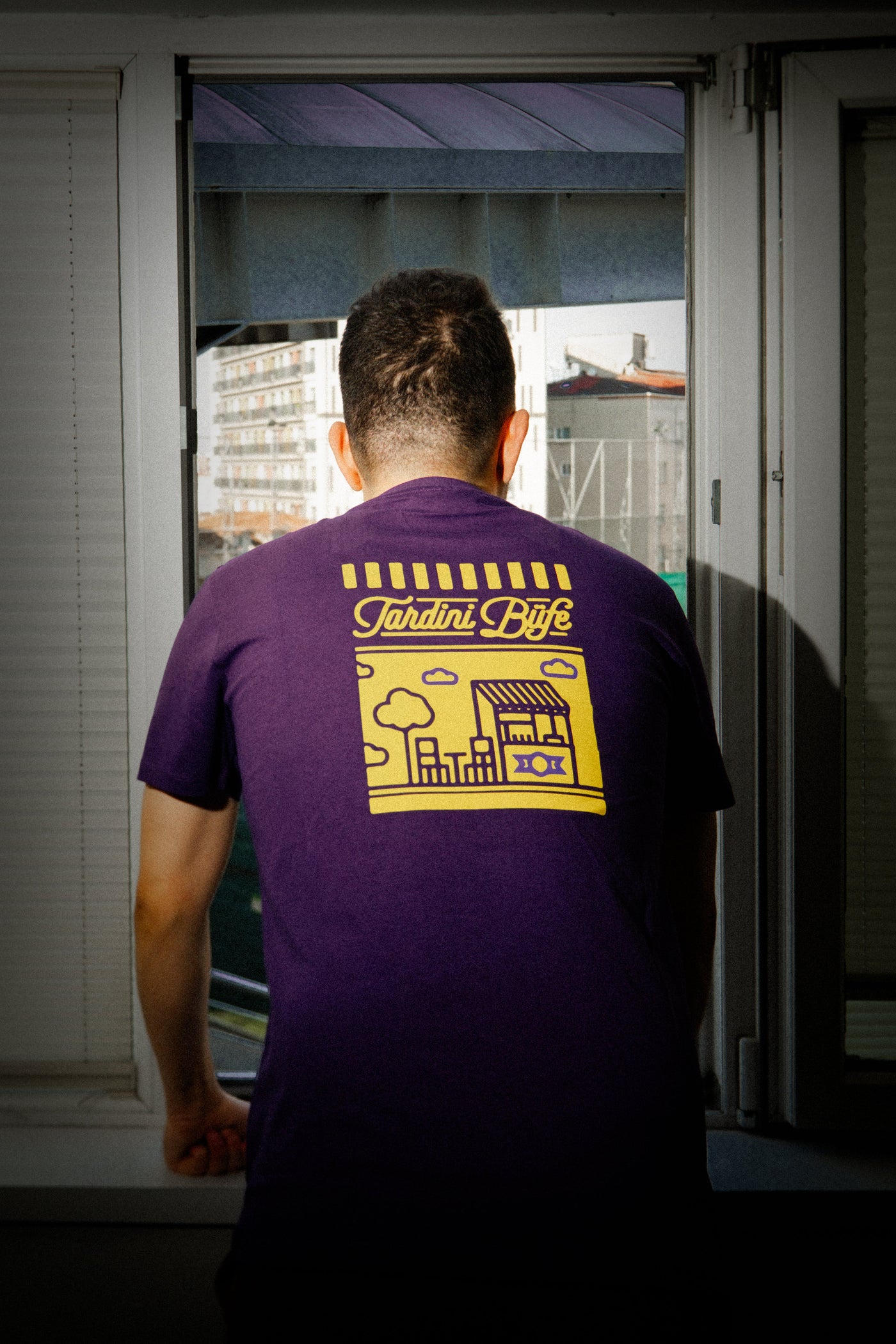 Tardini Büfe Light-Weight T-Shirt - Mor