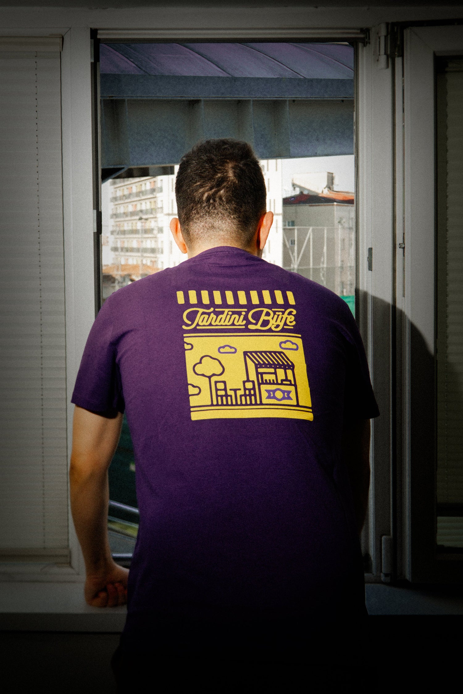 Tardini Büfe Light-Weight T-Shirt - Mor