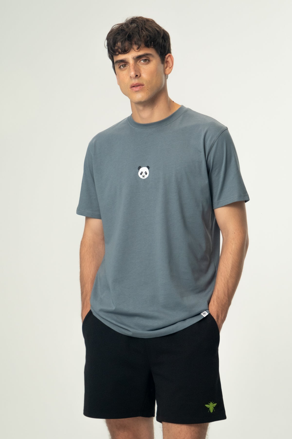 Panda Light-Weight T-Shirt - Antrasit