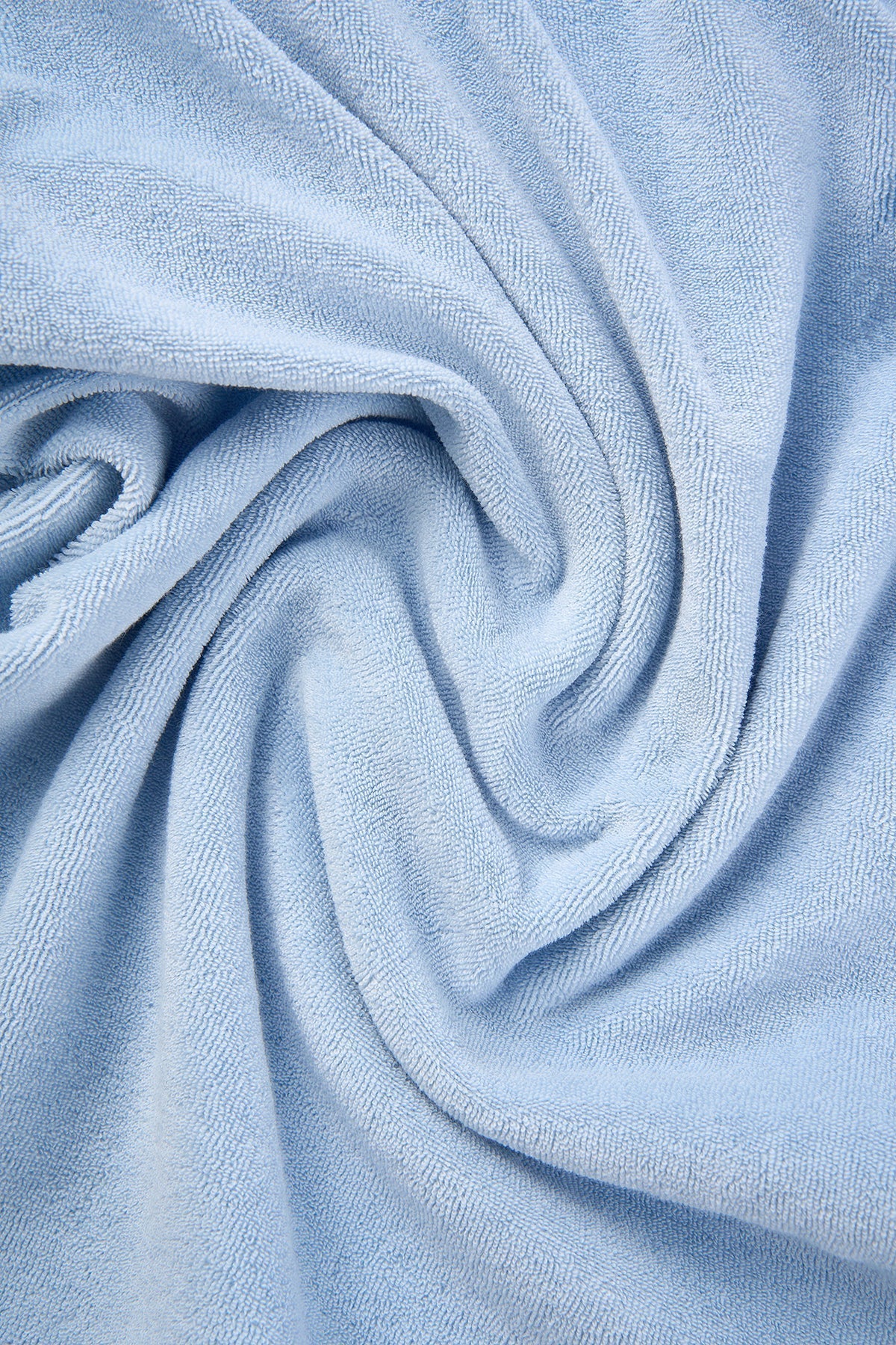 Yengeç Oversize Terry T-Shirt - Açık Mavi