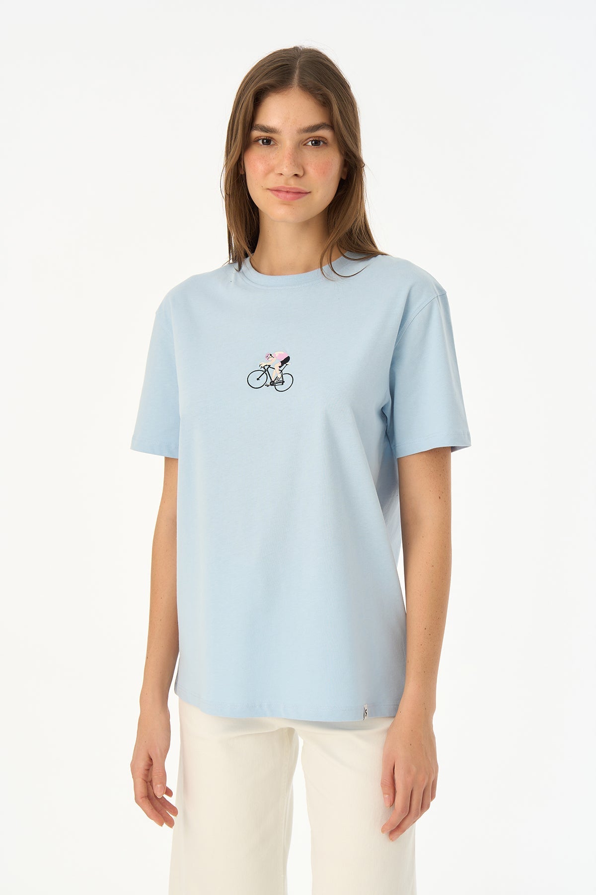 Bicycle Soft T-Shirt - Açık Mavi
