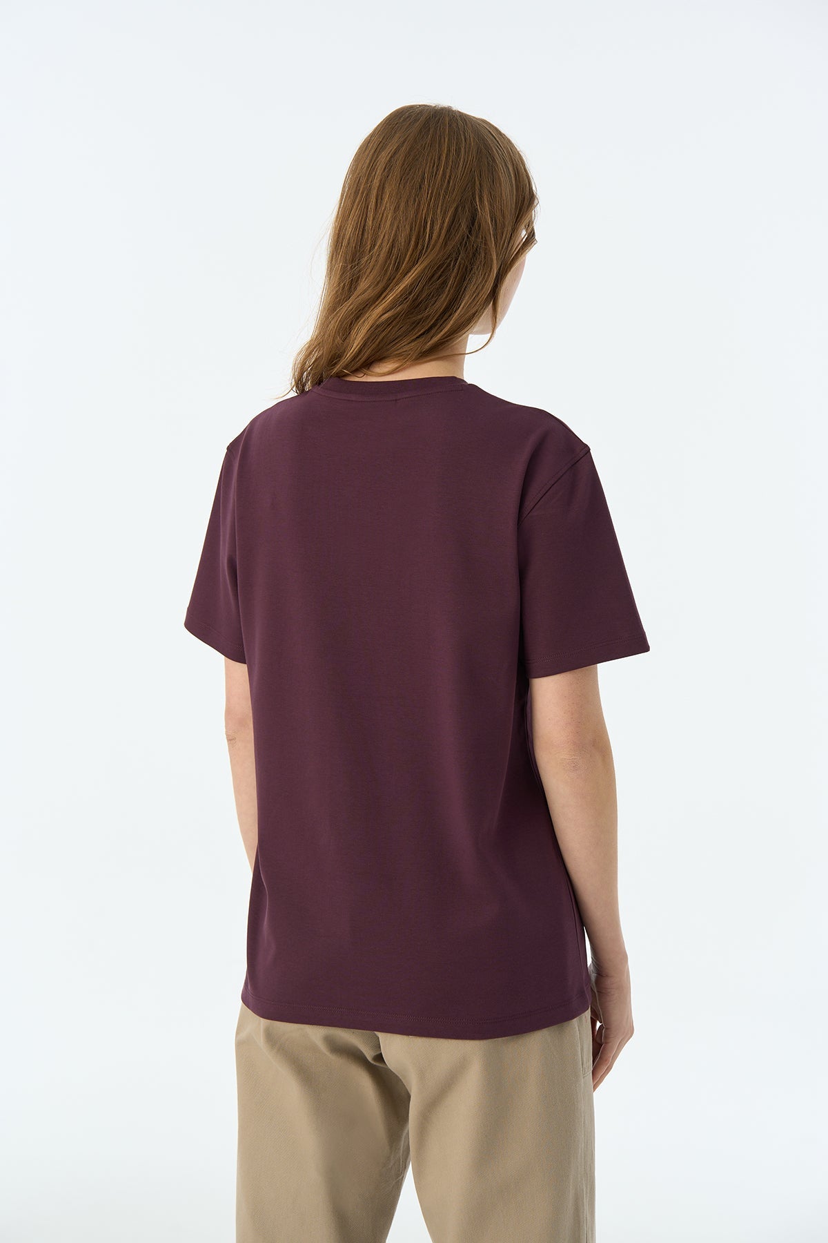 Leo Premium T-Shirt - Mürdüm