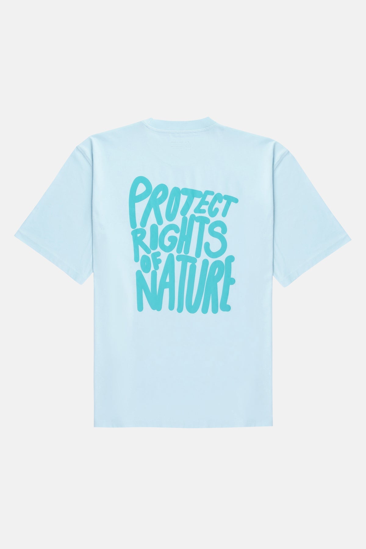 Protect Rights Oversize Light-Weight T-Shirt - Açık Mavi