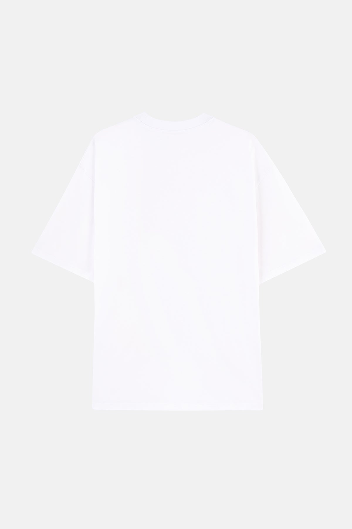 Panda Oversize Light-Weight T-Shirt - Beyaz