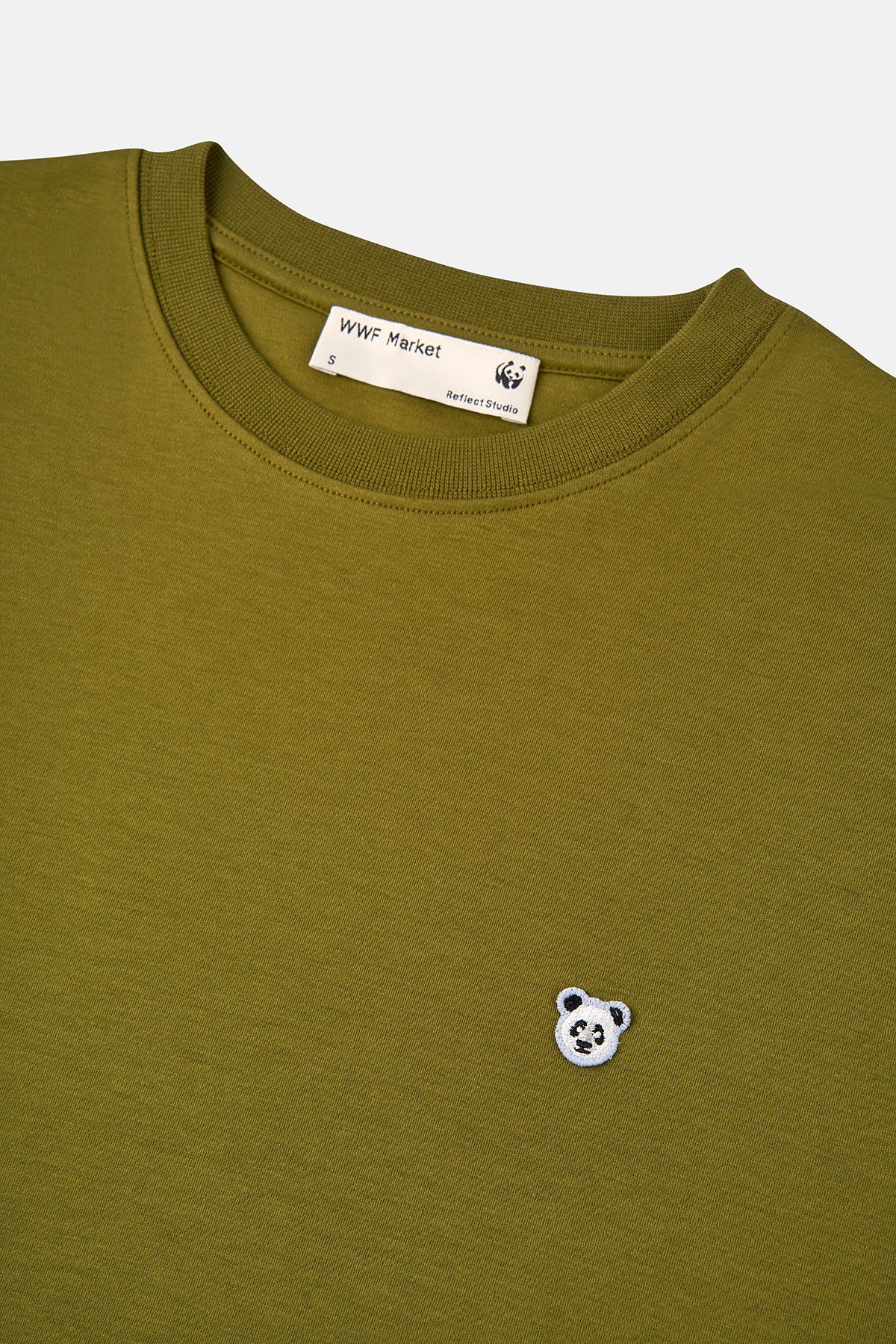 Panda Premium T-Shirt - Haki