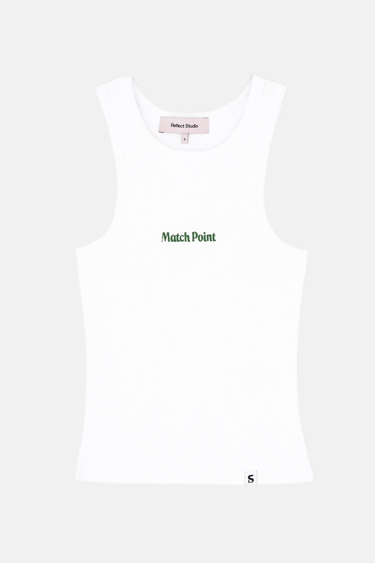 Match Point  Ribana Halter Yaka Atlet - Beyaz