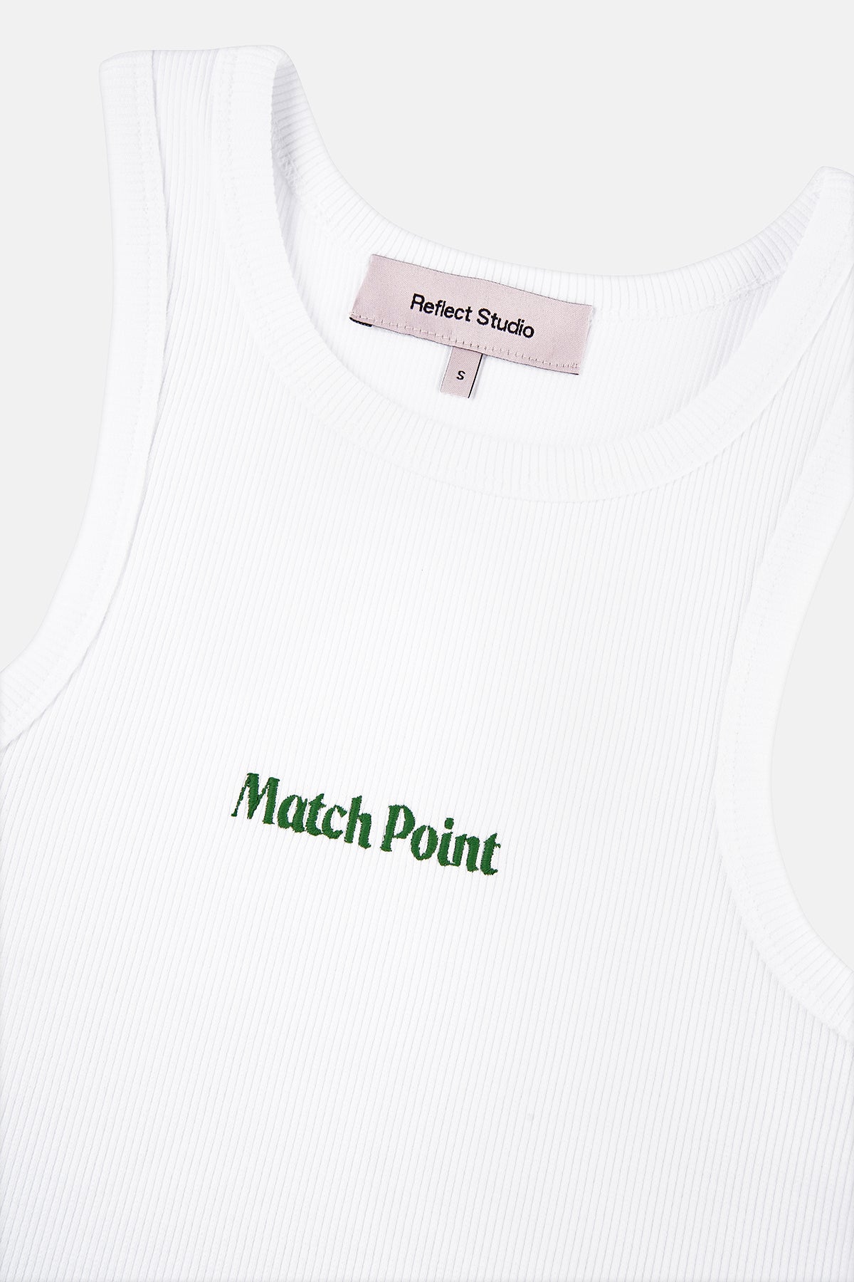 Match Point  Ribana Halter Yaka Atlet - Beyaz