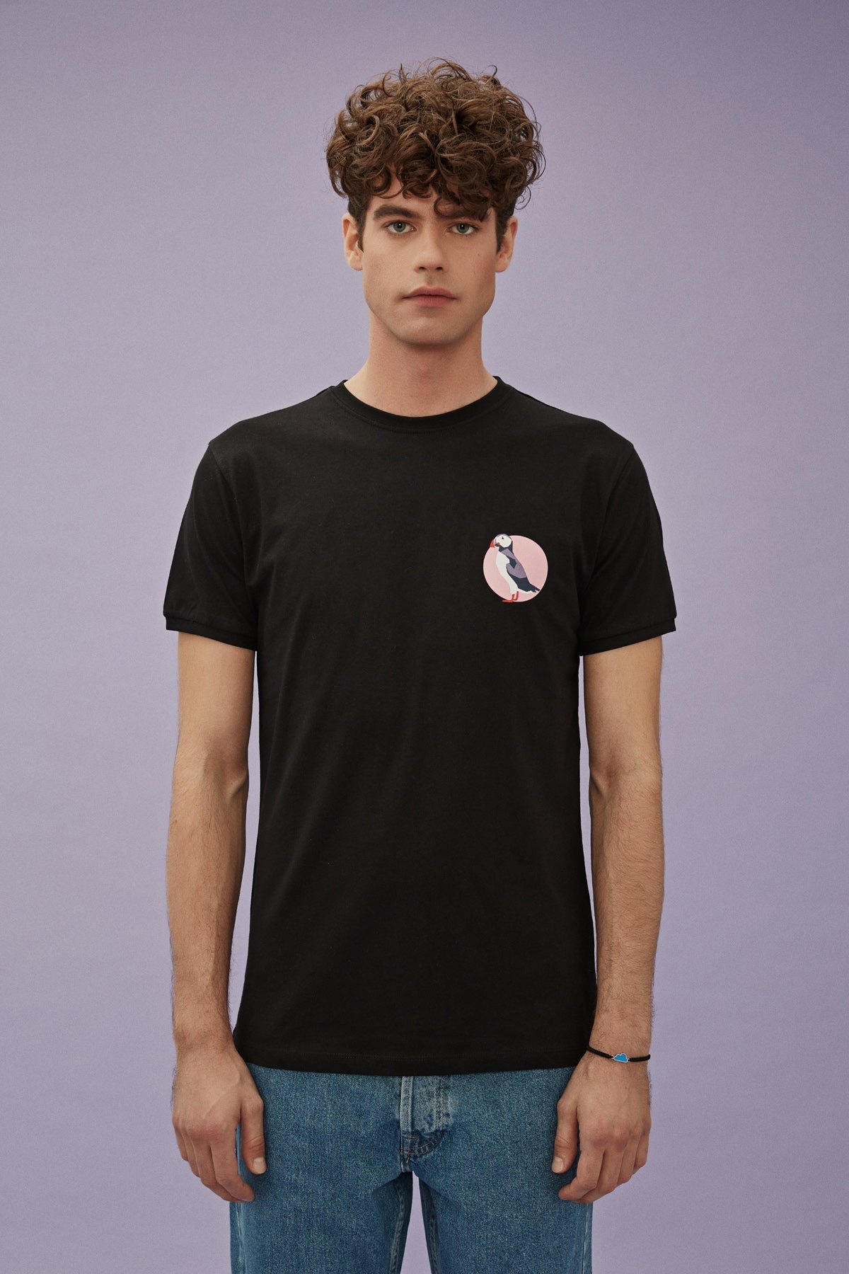 Puffin Soft T-Shirt - Siyah