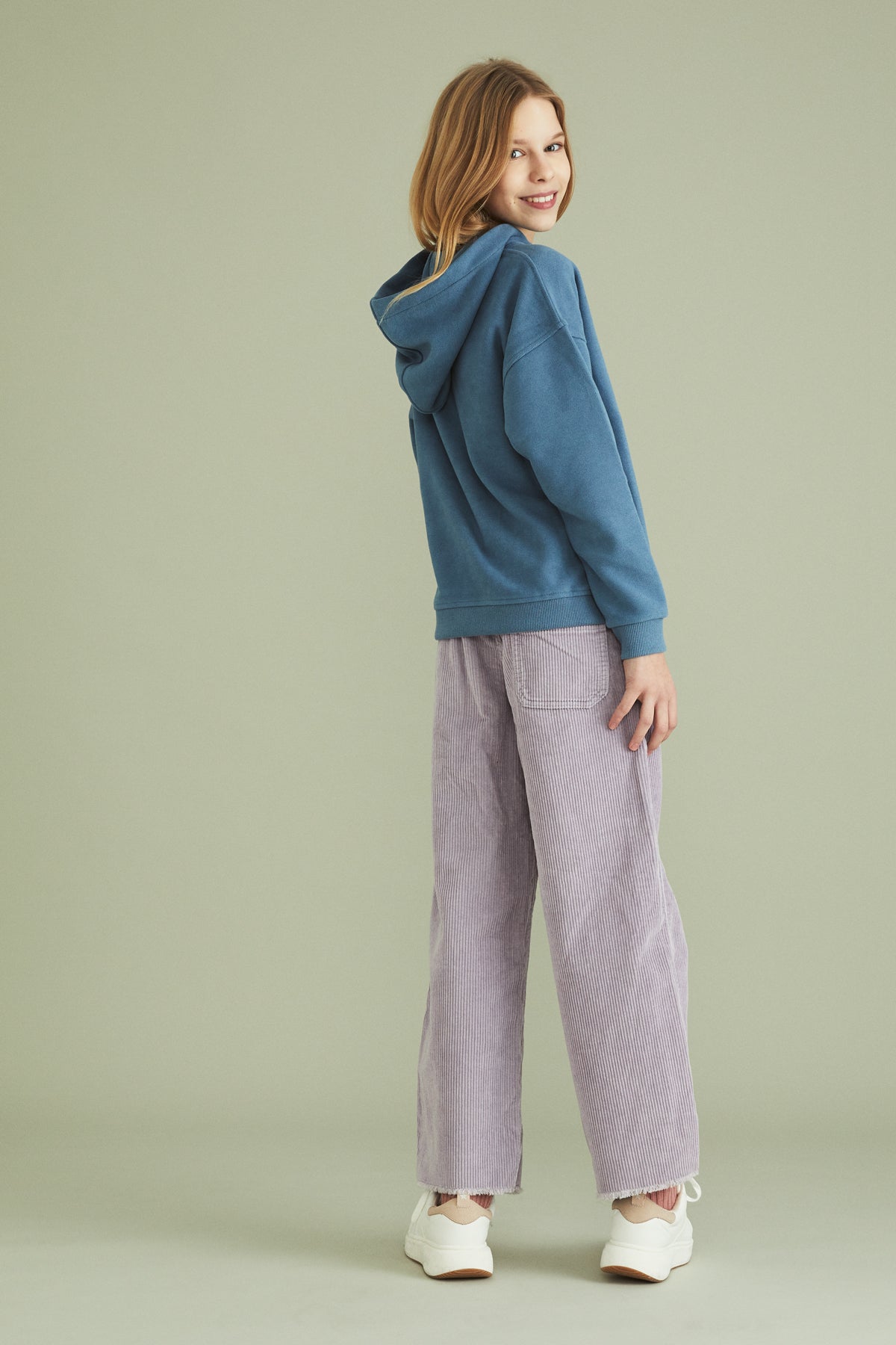 Tepeli Pelikan SuperSoft Hoodie - Açık Mavi