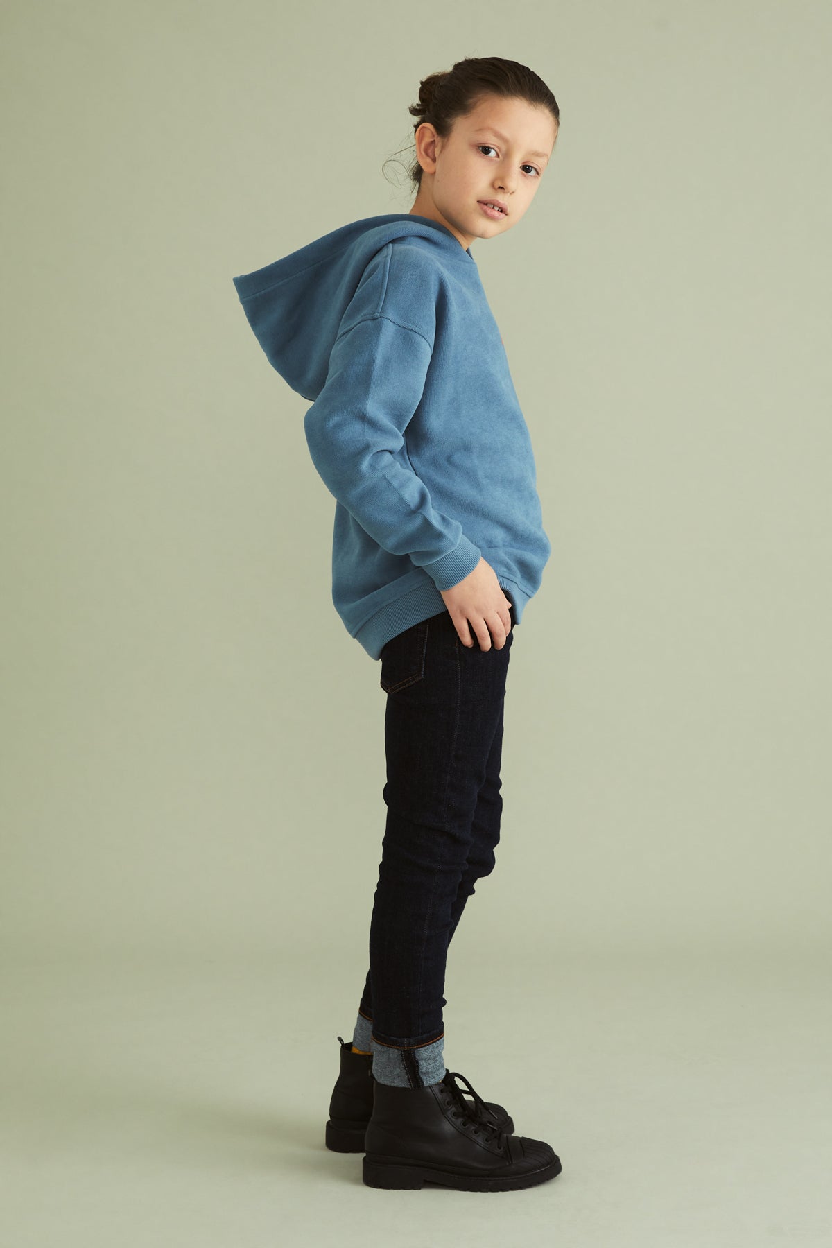 Tepeli Pelikan SuperSoft Hoodie - Açık Mavi