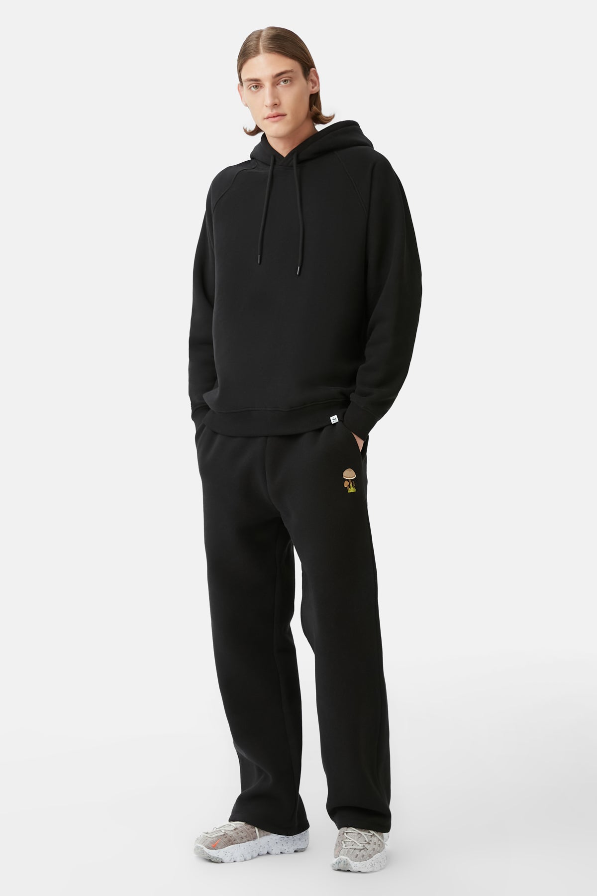 Fungi Hoodie - Siyah