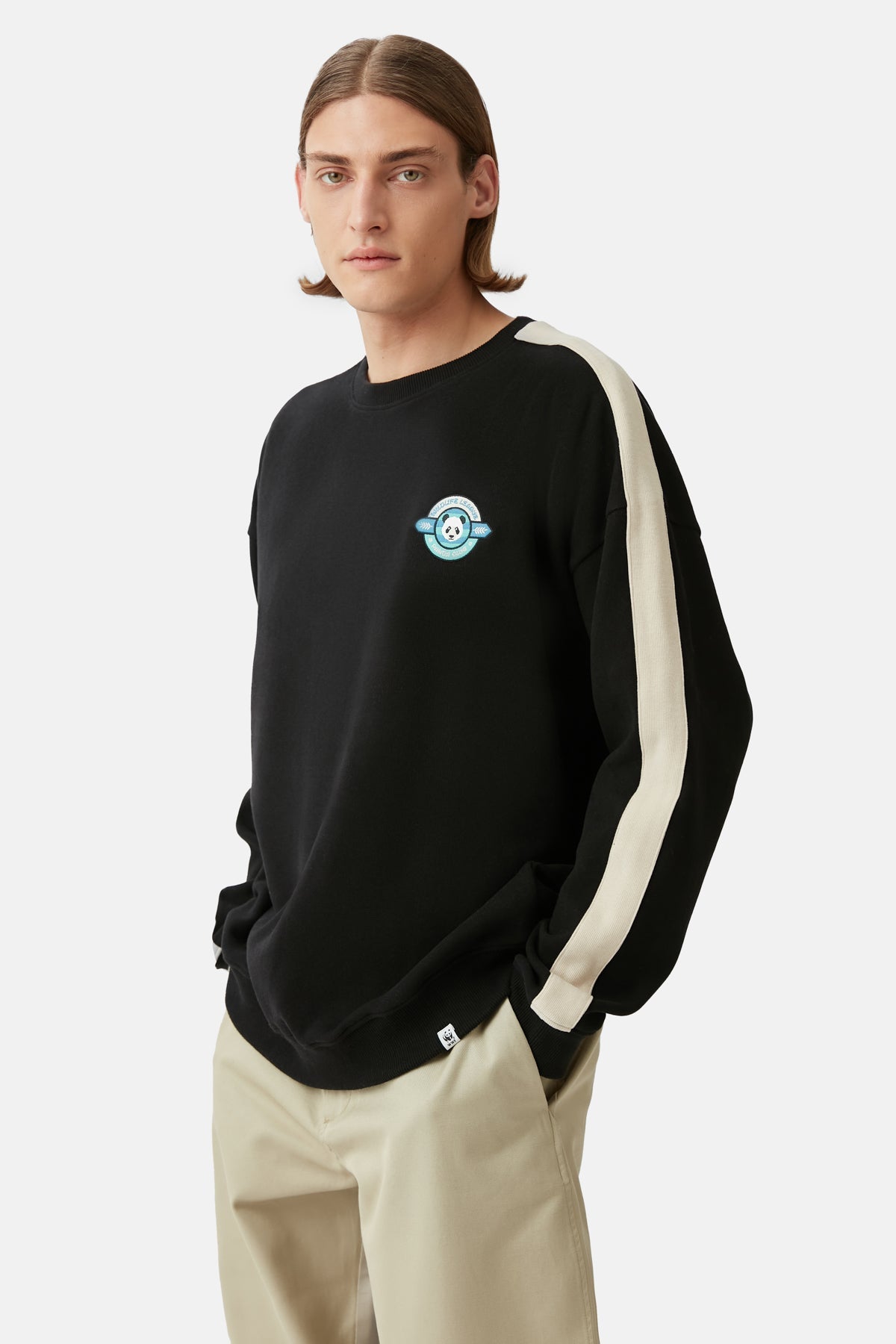 Panda Club SuperSoft Sweatshirt - Siyah