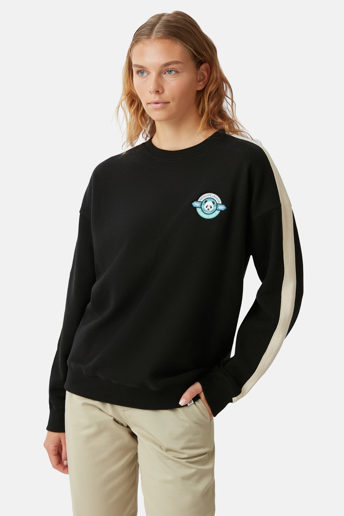 Panda Club SuperSoft Sweatshirt - Siyah