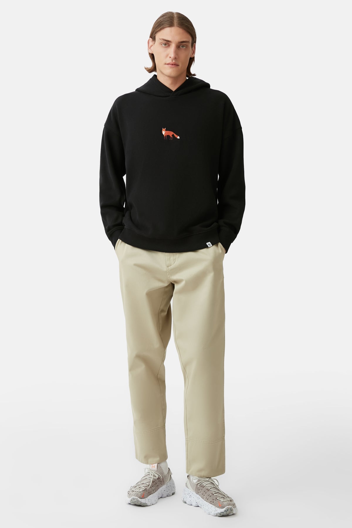 Kızıl Tilki SuperSoft Hoodie - Siyah