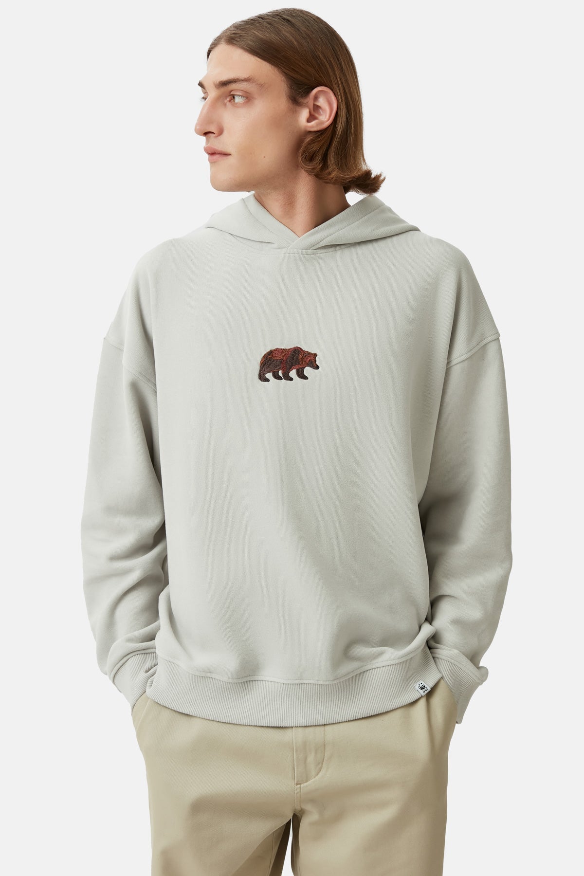 Bozayı SuperSoft Hoodie - Açık Gri