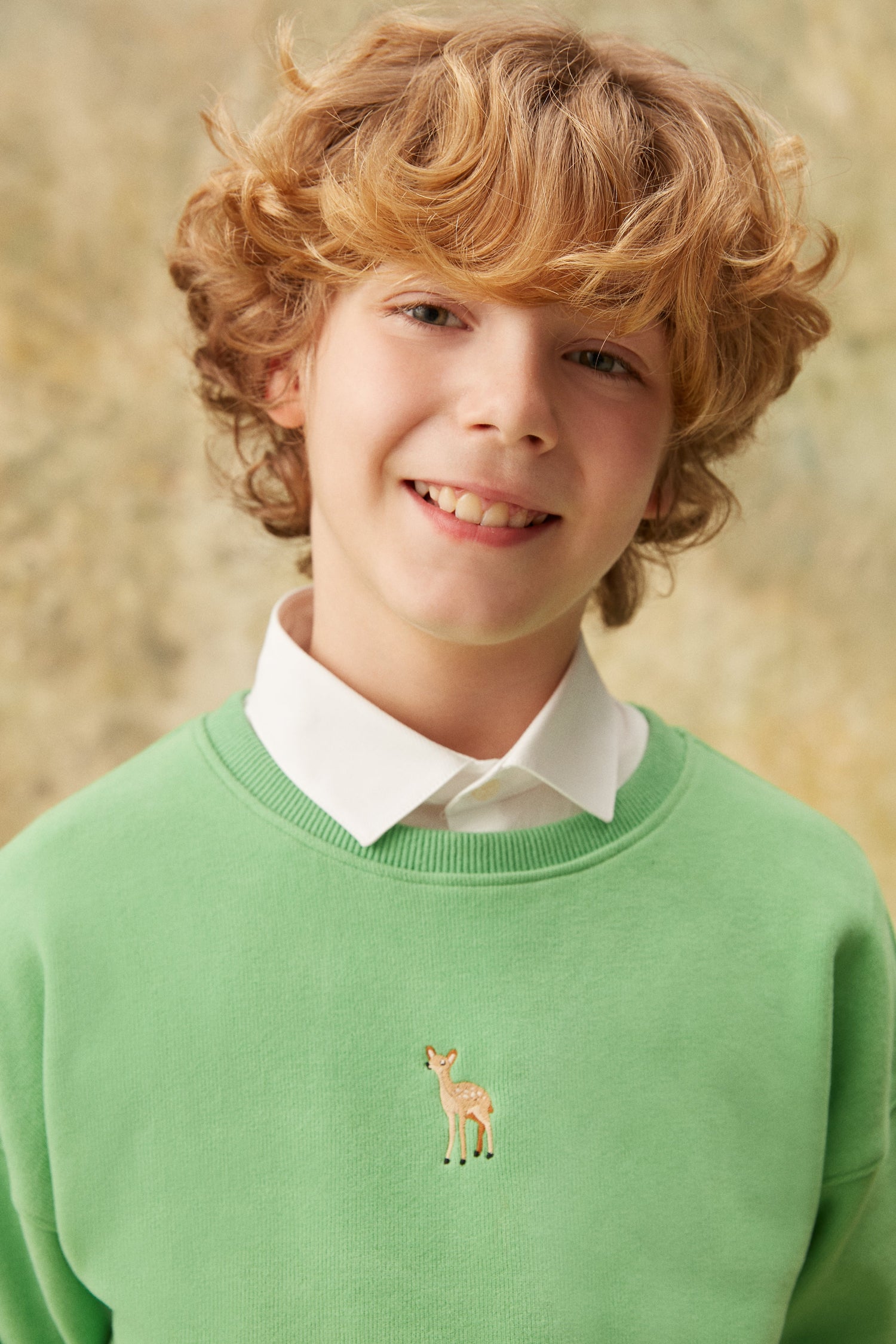 Ceylan SuperSoft Çocuk Sweatshirt - Su Yeşili