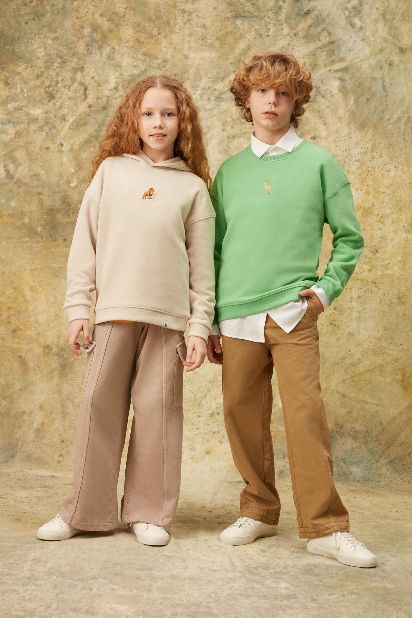 Ceylan SuperSoft Çocuk Sweatshirt - Su Yeşili