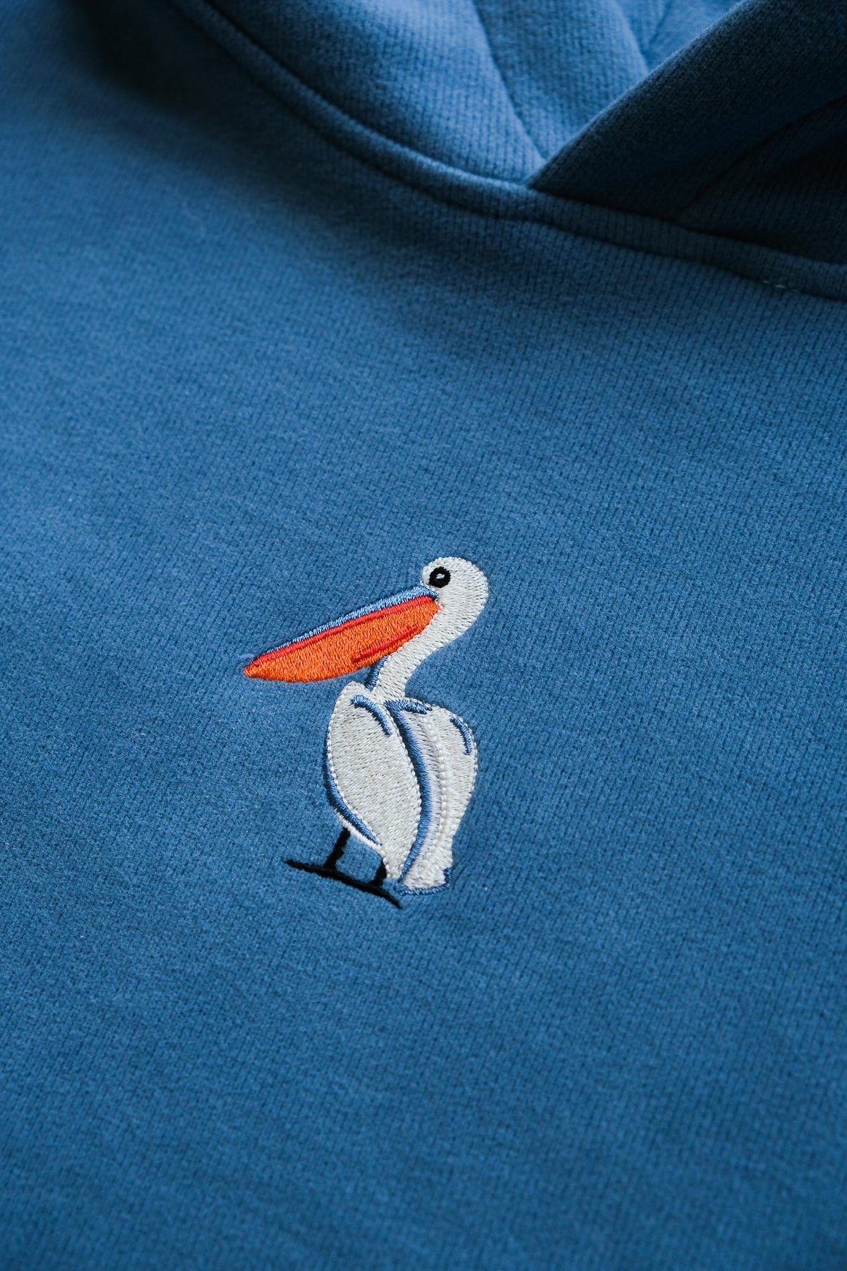 Tepeli Pelikan SuperSoft Hoodie - Açık Mavi