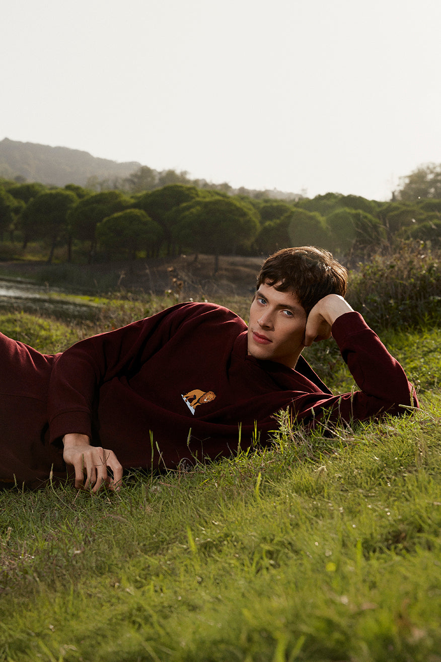 Aslan SuperSoft Hoodie - Bordo