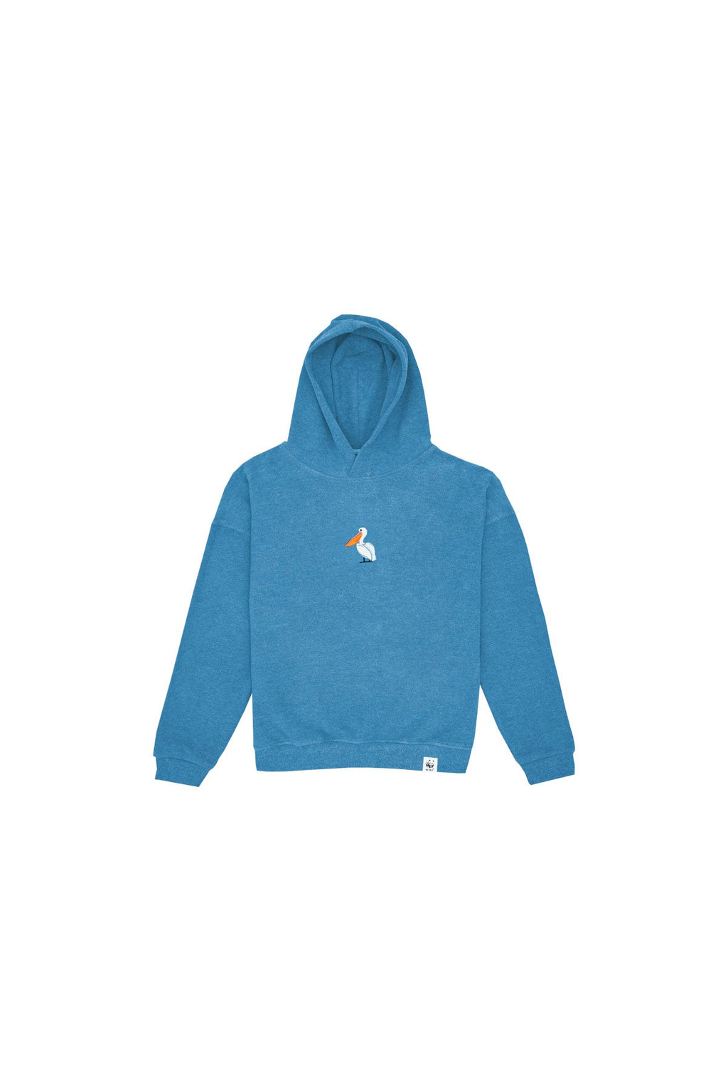 Tepeli Pelikan SuperSoft Hoodie - Açık Mavi